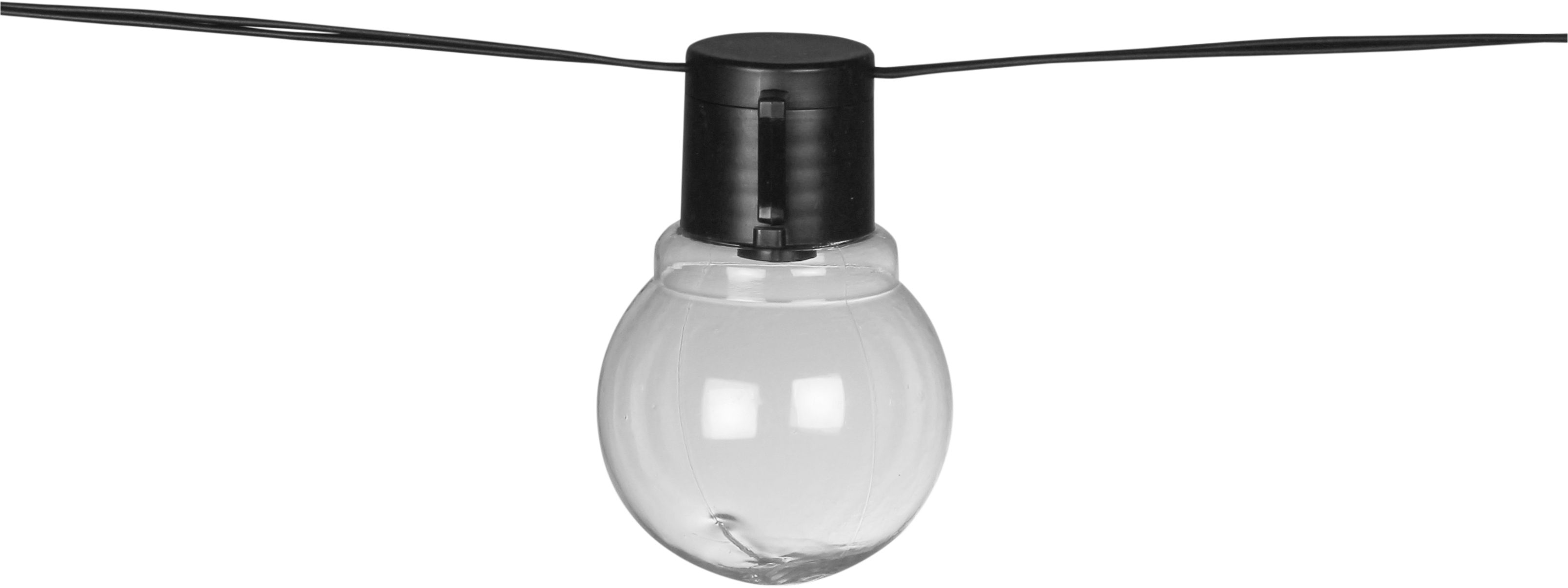 Luxform Lichterkette Solar-Lichterkette Menorca Partybeleuchtung 10xLED, günstig online kaufen
