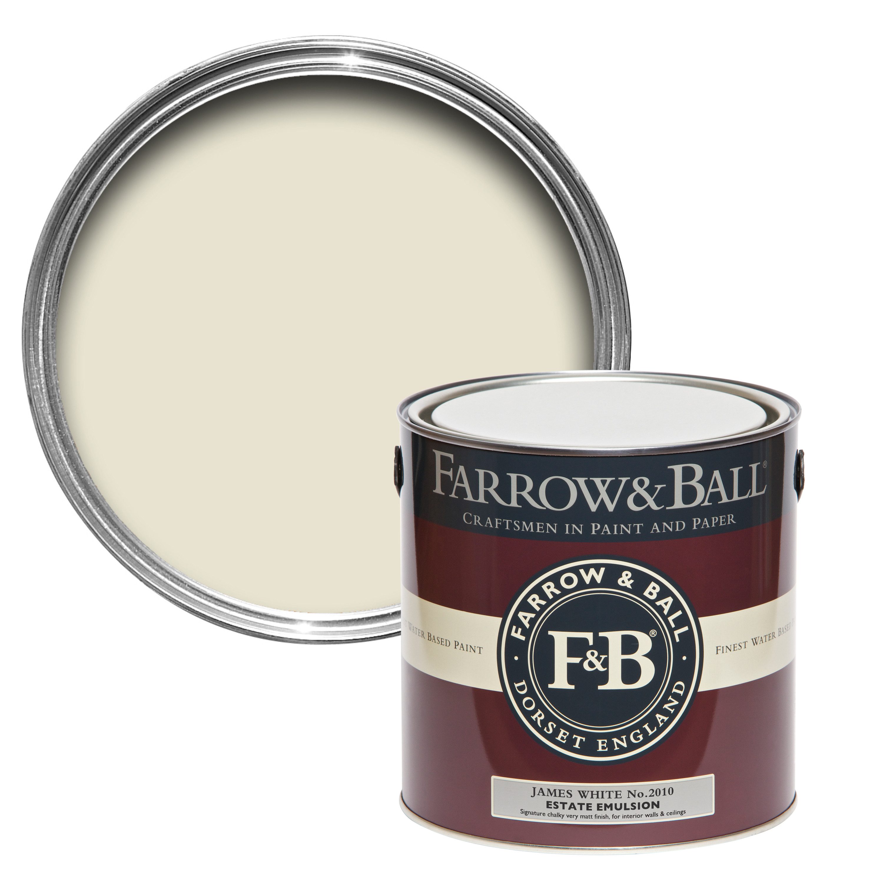 Wandfarbe Farrow and Ball - James White 2010