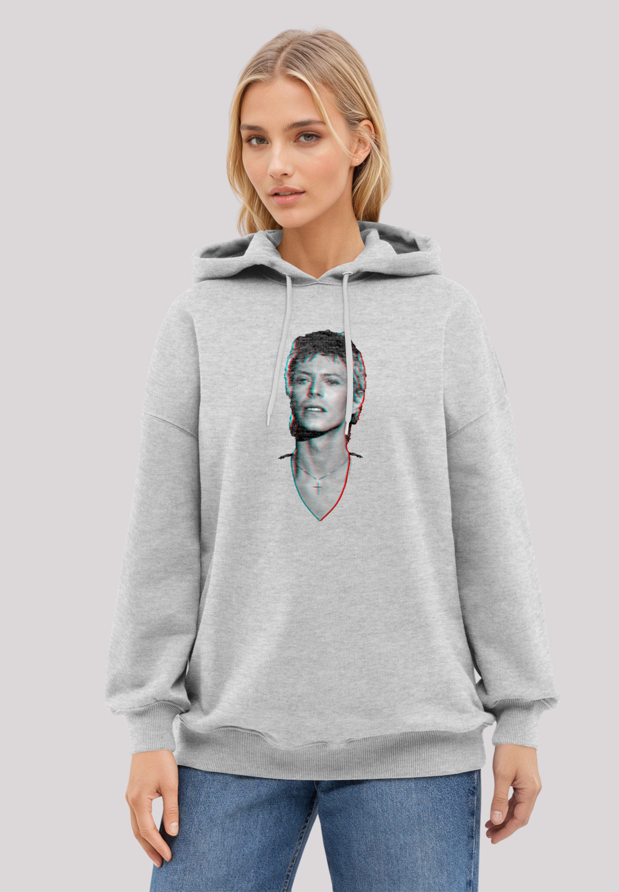 F4NT4STIC Kapuzenpullover TV Times Pop Star David Bowie Portrait 1977 Premium Qualität