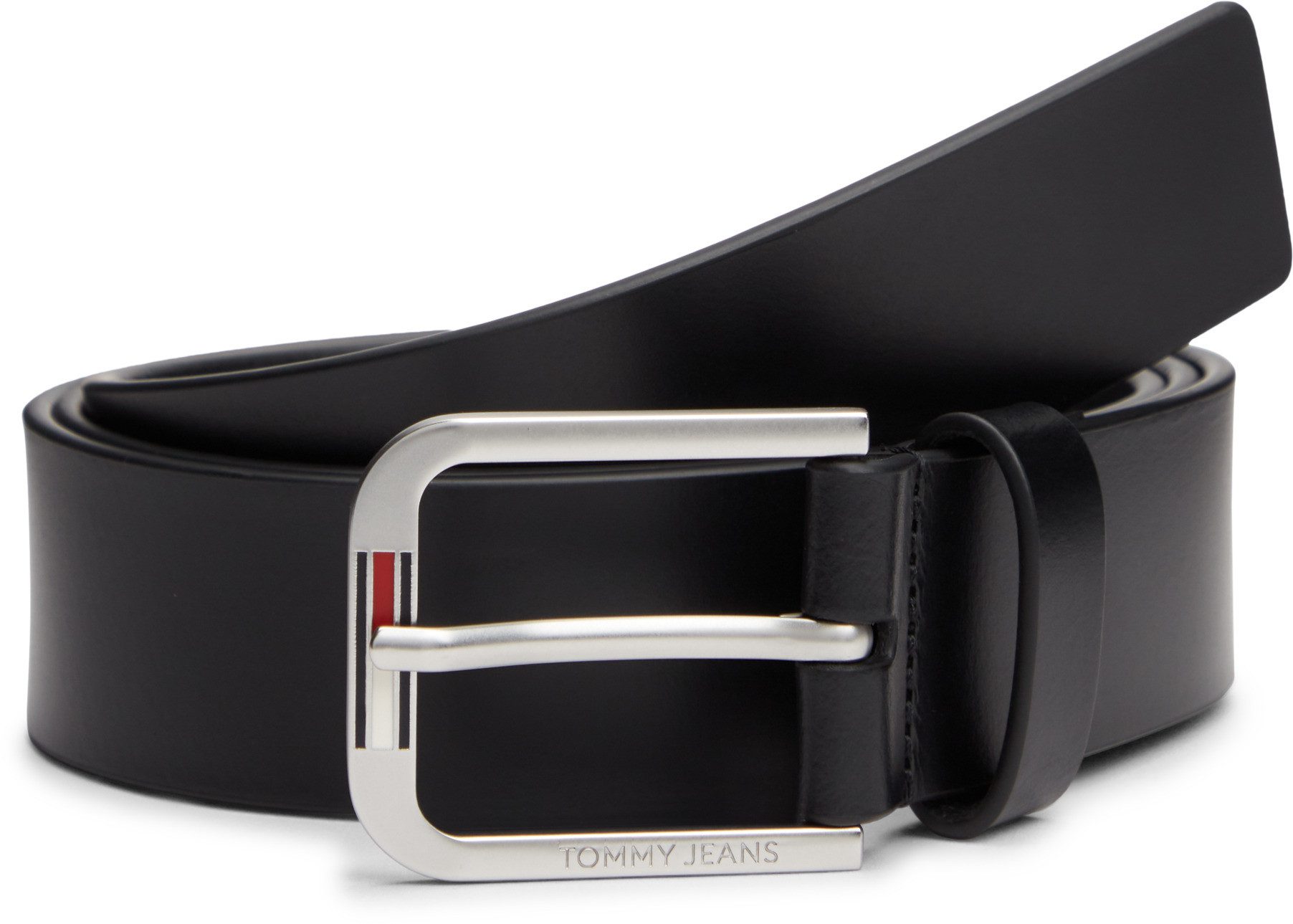 Tommy Jeans Ledergürtel TJM AUSTIN 3,5 cm breit 3,5 cm, glattes Finish, quadratische Schnalle