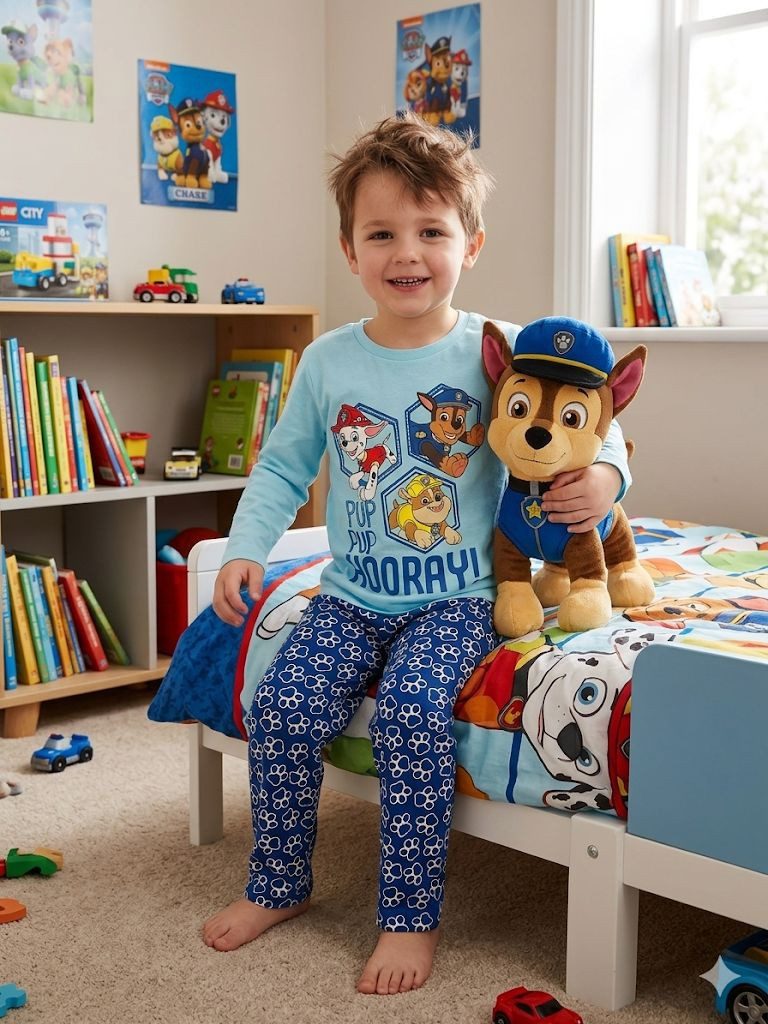 PAW PATROL Pyjama 2x PAW Patrol Jungen Schlafanzug langer Pyjama 3 4 5 6 8 Jahre 2x PawPatrol Jungen Schlafanzug lang