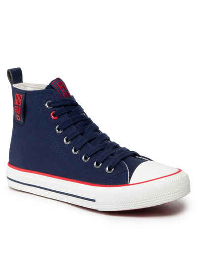 BIG STAR Sneakers aus Stoff JJ274125 Navy/Red Sneaker