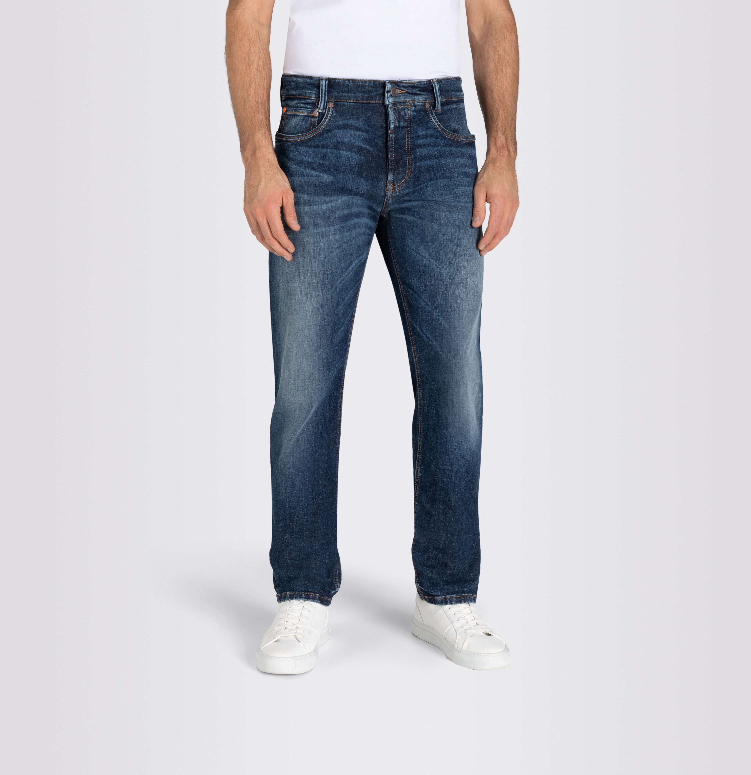 5-Pocket-Jeans MAC ARNE PIPE dark blue 3D 0524-T1-1976L H762 - HEMP DENIM
