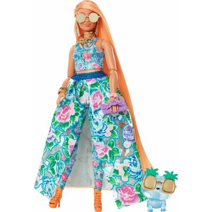 Mattel® Handpuppe BRB Extra Fancy Puppe im blauen Kleid