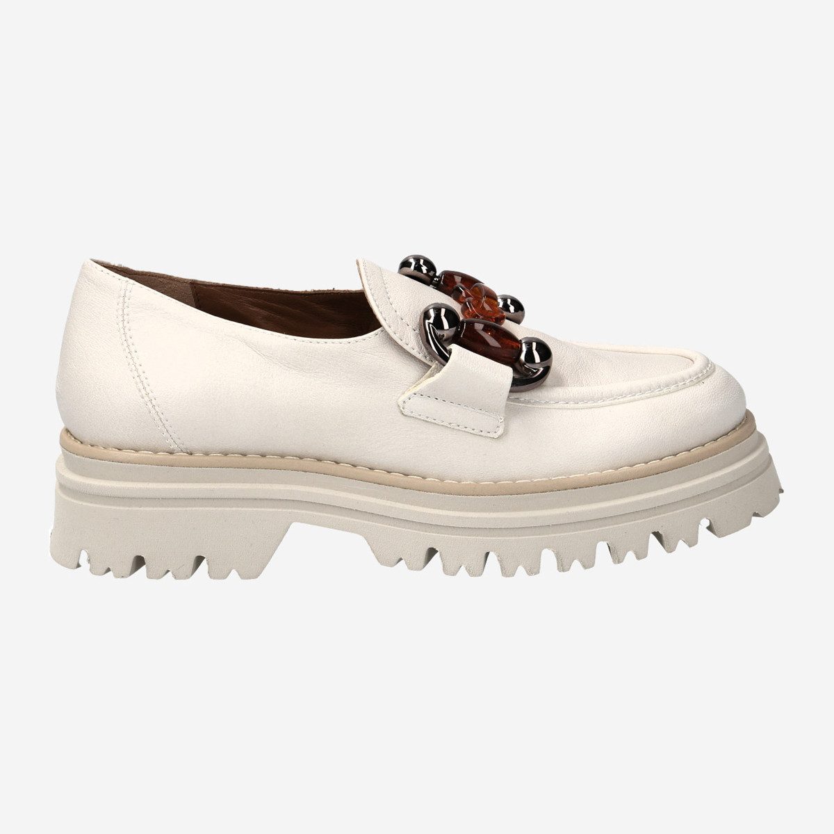 Maripé UMA TALCO, Slipper & Mokassin in Beige für Damen Slipper