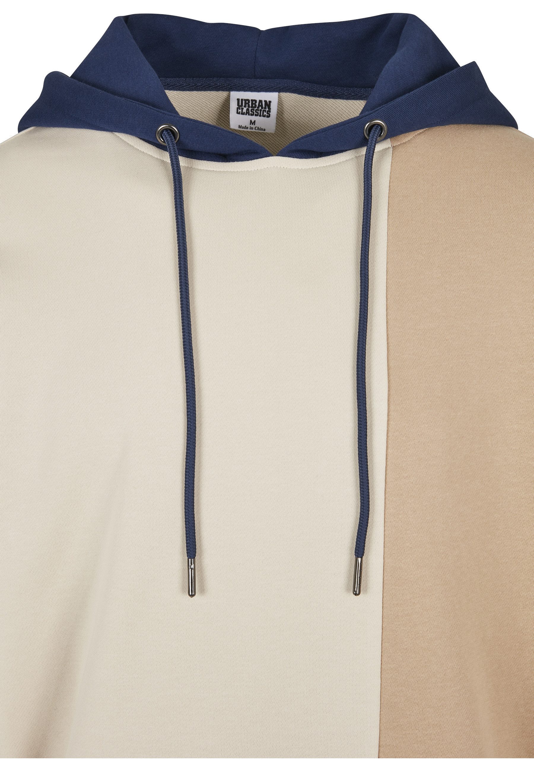 URBAN CLASSICS Kapuzenpullover Urban Classics Herren Oversized Color Block Hoody (1-tlg)