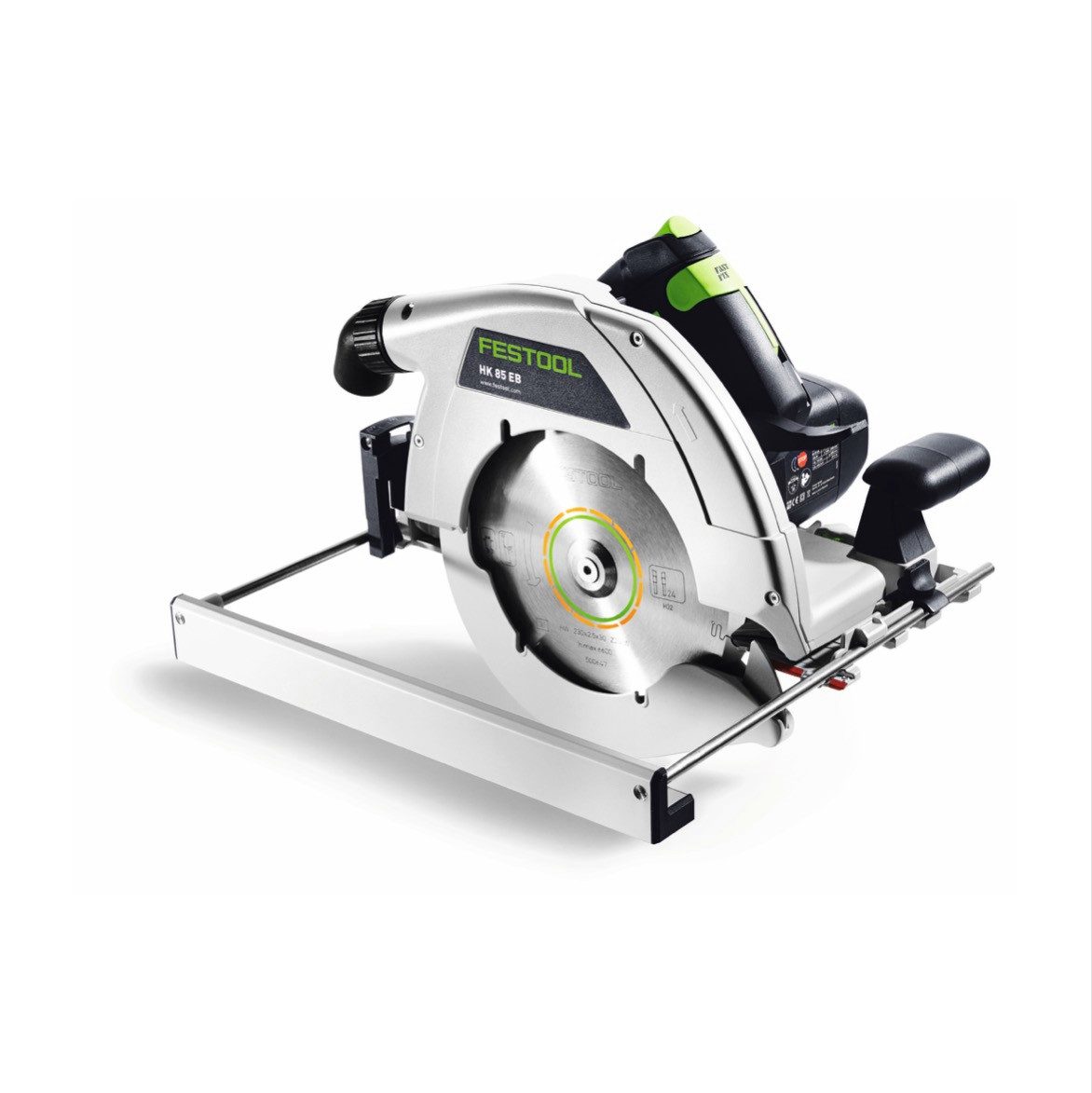 FESTOOL Kompakt-Handkreissäge HK 85 EB-Plus Handkreissäge Kappsäge 1900 W 230 mm (576147) + Sägeb