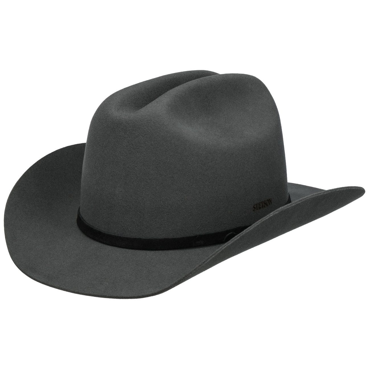 Stetson Cowboyhut (1-St) Wollfilzhut mit Lederband