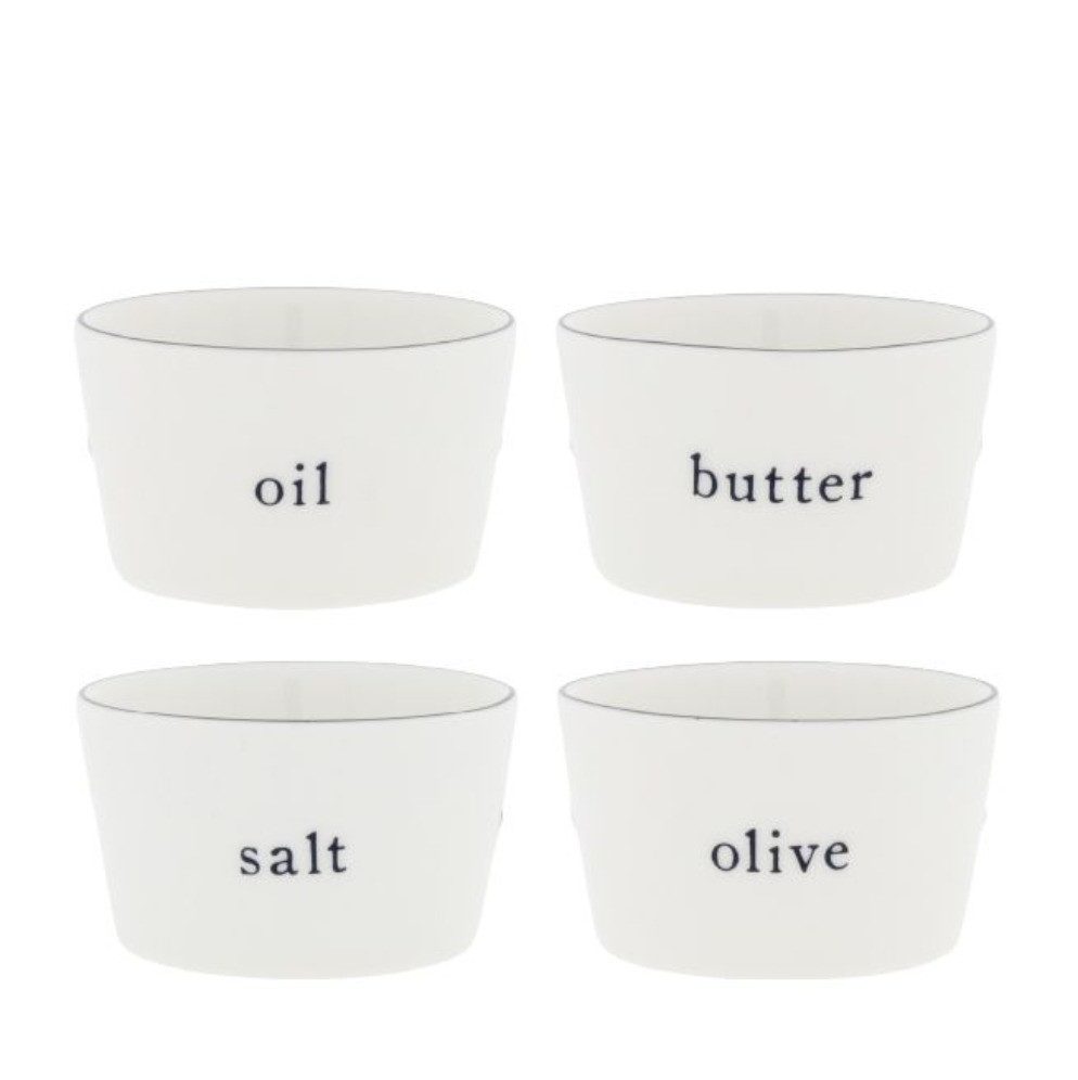Bastion Collections Schale Bastion Collections Salt/Butter/Oil/Olive Set