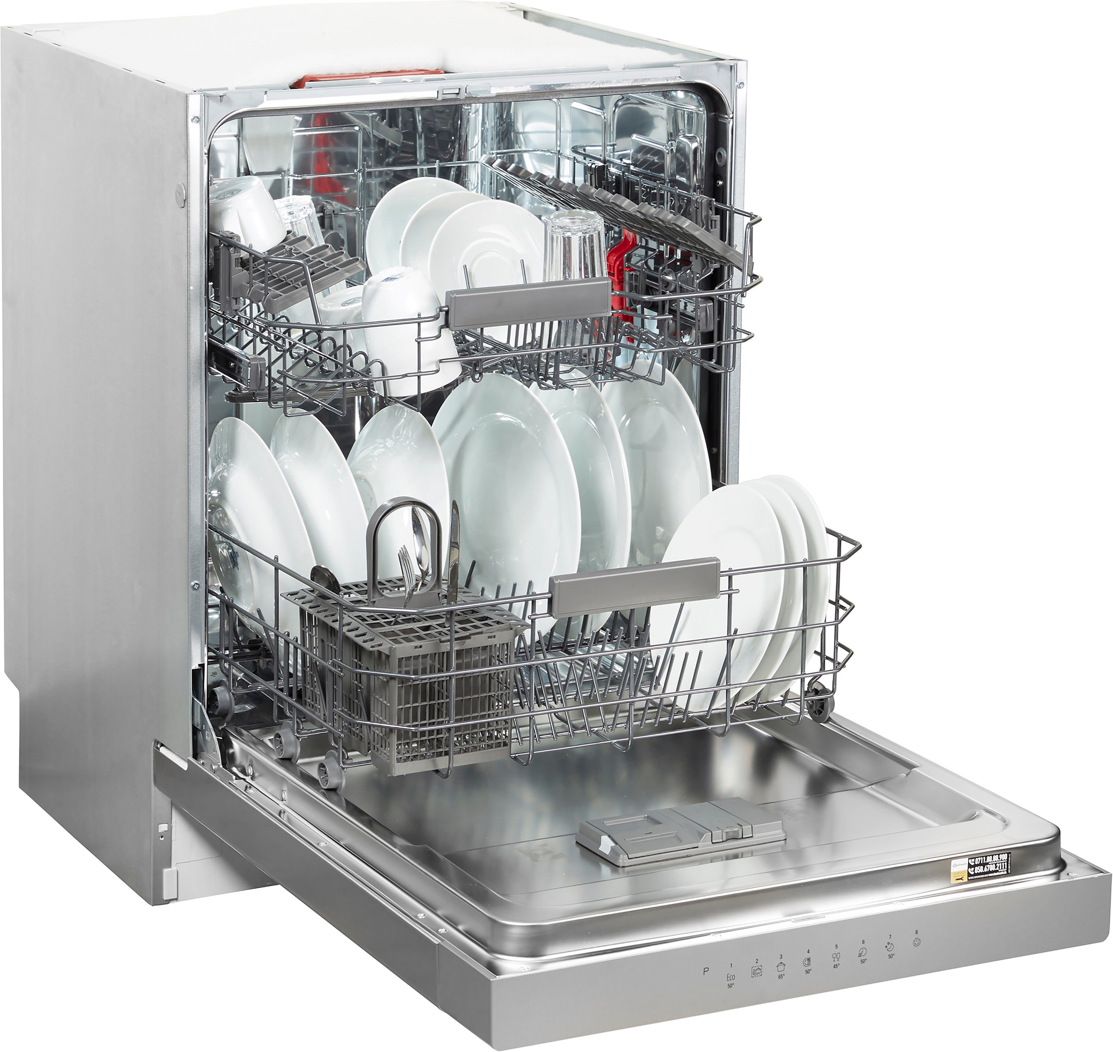 BAUKNECHT Unterbaugeschirrspüler OBUC Ecostar 5320, 14 Maßgedecke