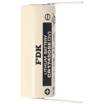 Sanyo Sanyo Lithium Batterie CR17450SE Size A, mit Lötpadel, Neu von FDK Batterie, (3,0 V)