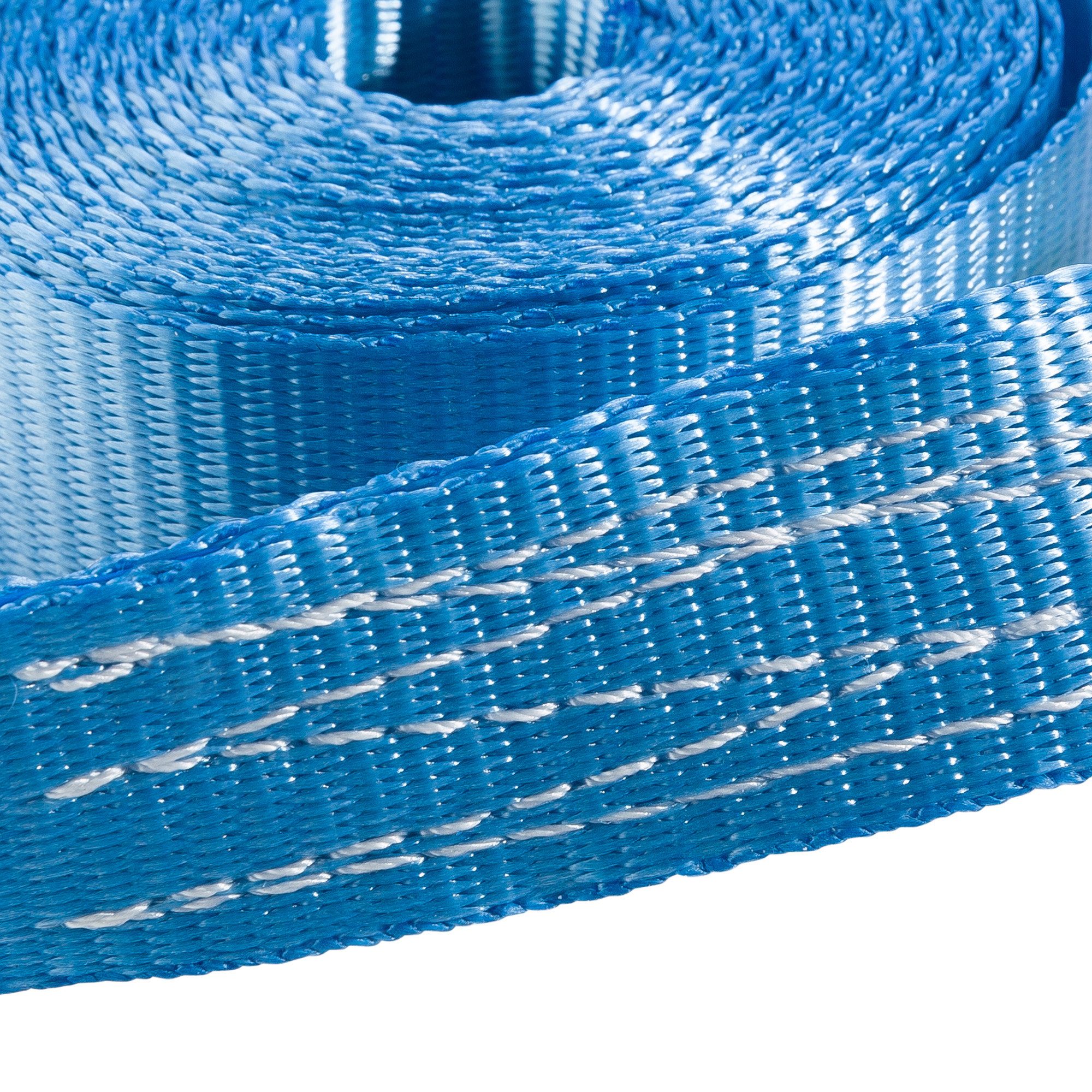 Arebos Spanngurt 4m, 10 Stück, 800 daN, Einteilig, Breite 25 mm (Set, 10-St., 10 x)