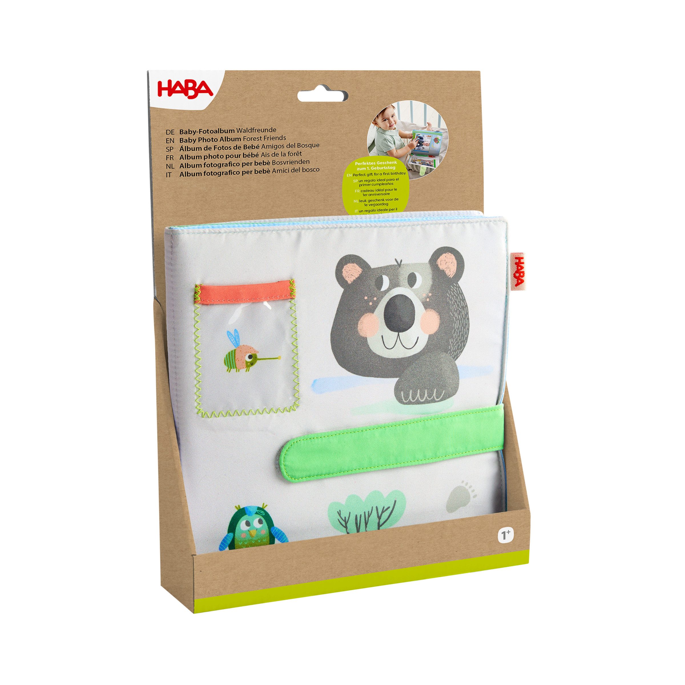 Haba Fotoalbum Baby-Fotoalbum Waldfreunde