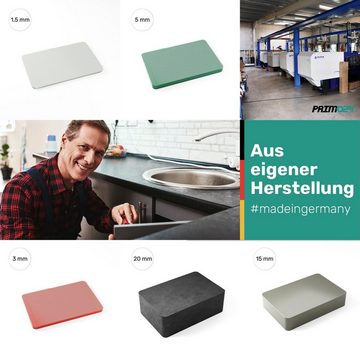 Primo24 Unterlegplatte Universal Unterlegplatten aus Kunststoff 40x60x1,5mm 100 Stück, 40 x 60 x 1,5 mm, 100-St.