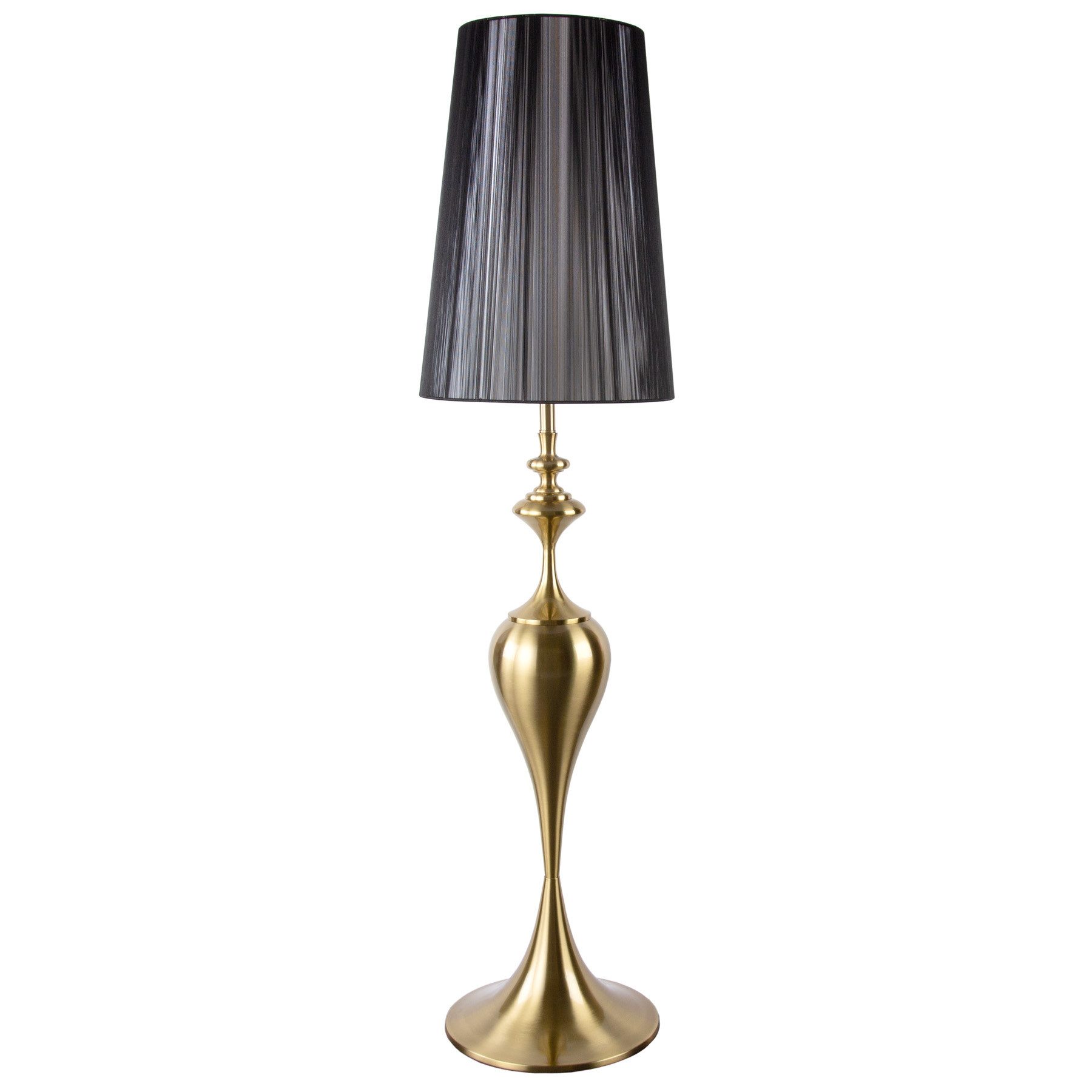 riess-ambiente Stehlampe LUCIE 160cm gold / schwarz, ohne Leuchtmittel, Met günstig online kaufen