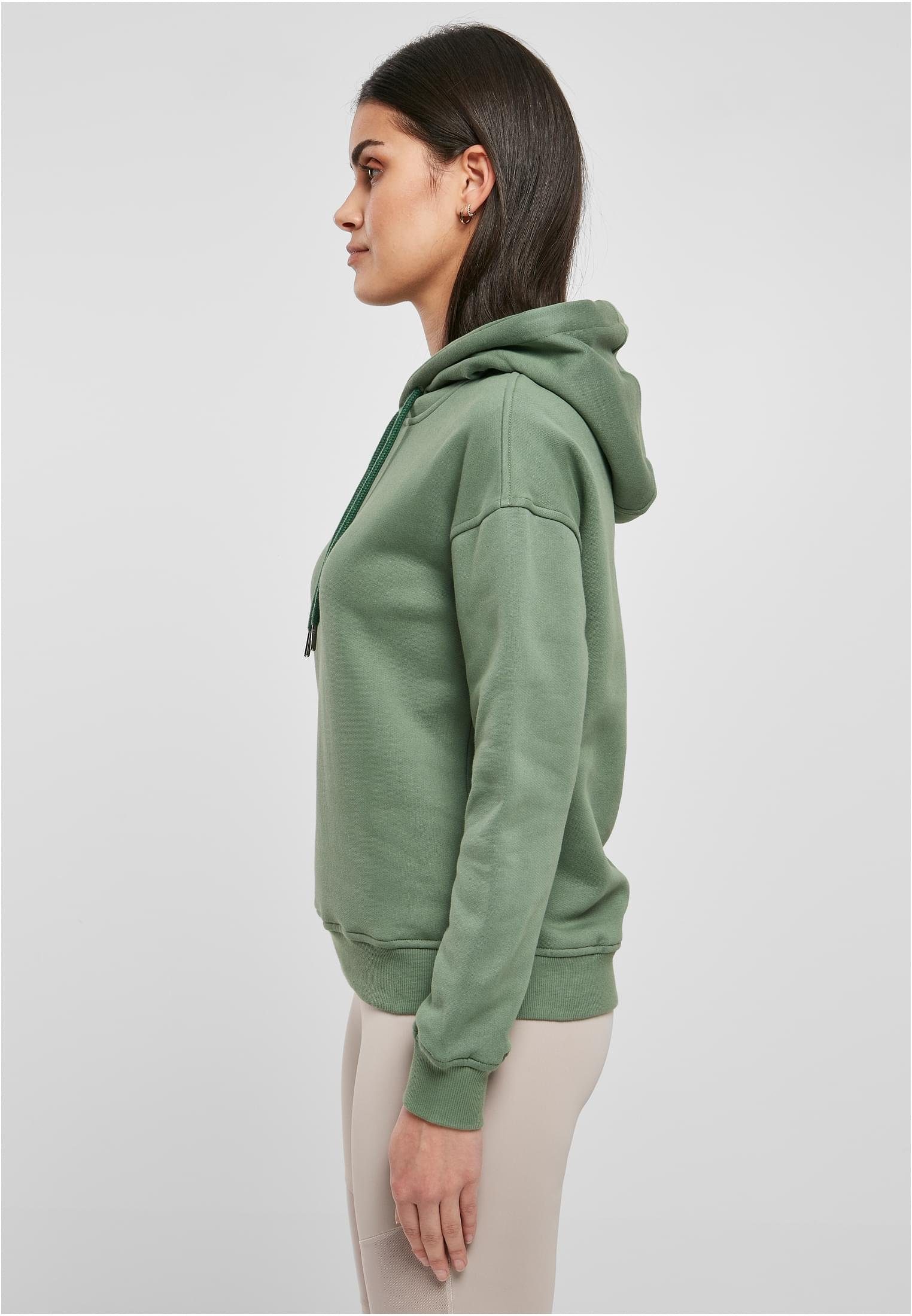 Kapuzenpullover Ladies (1-tlg) Hoody Organic Damen salvia URBAN CLASSICS