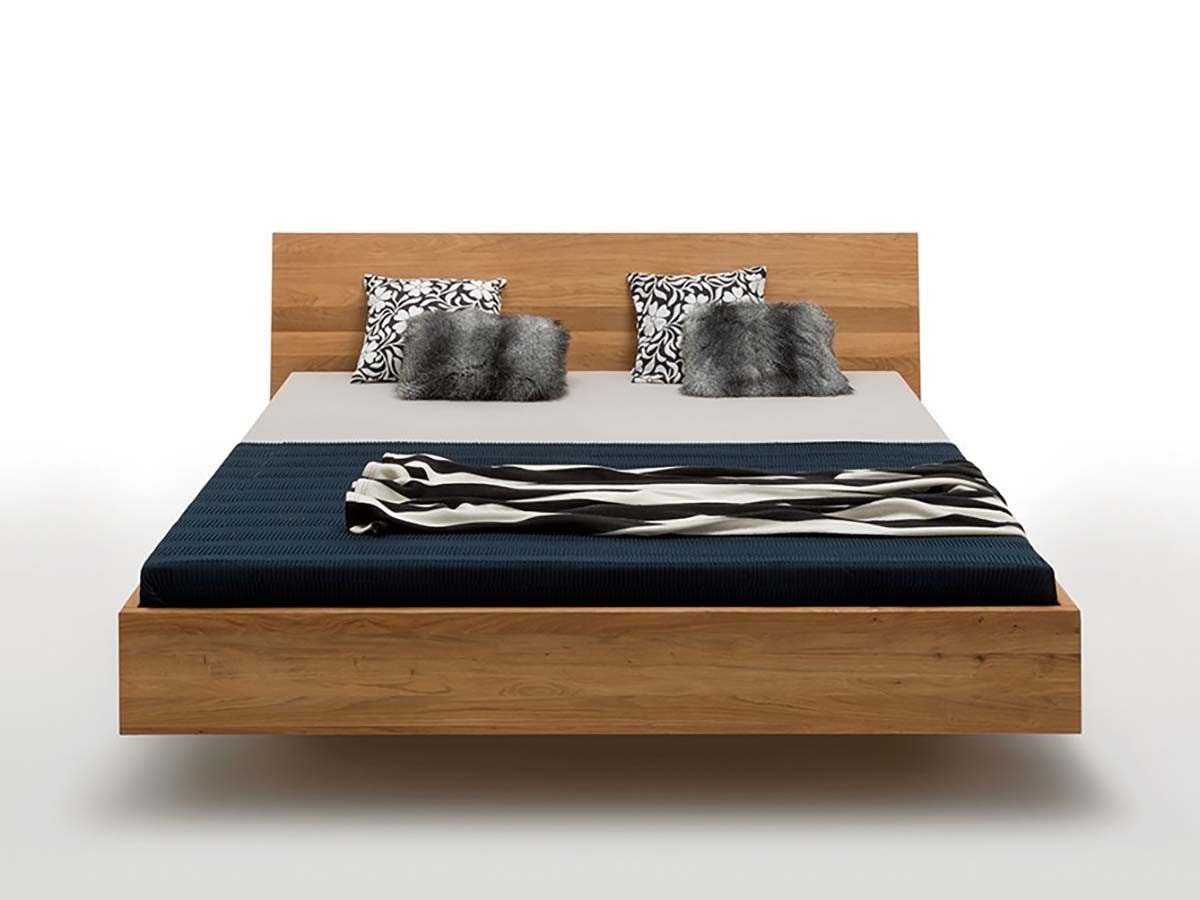 Bettkonzept Massivholzbett Schwebe-Holzbett Fritzlar, Schwebebett