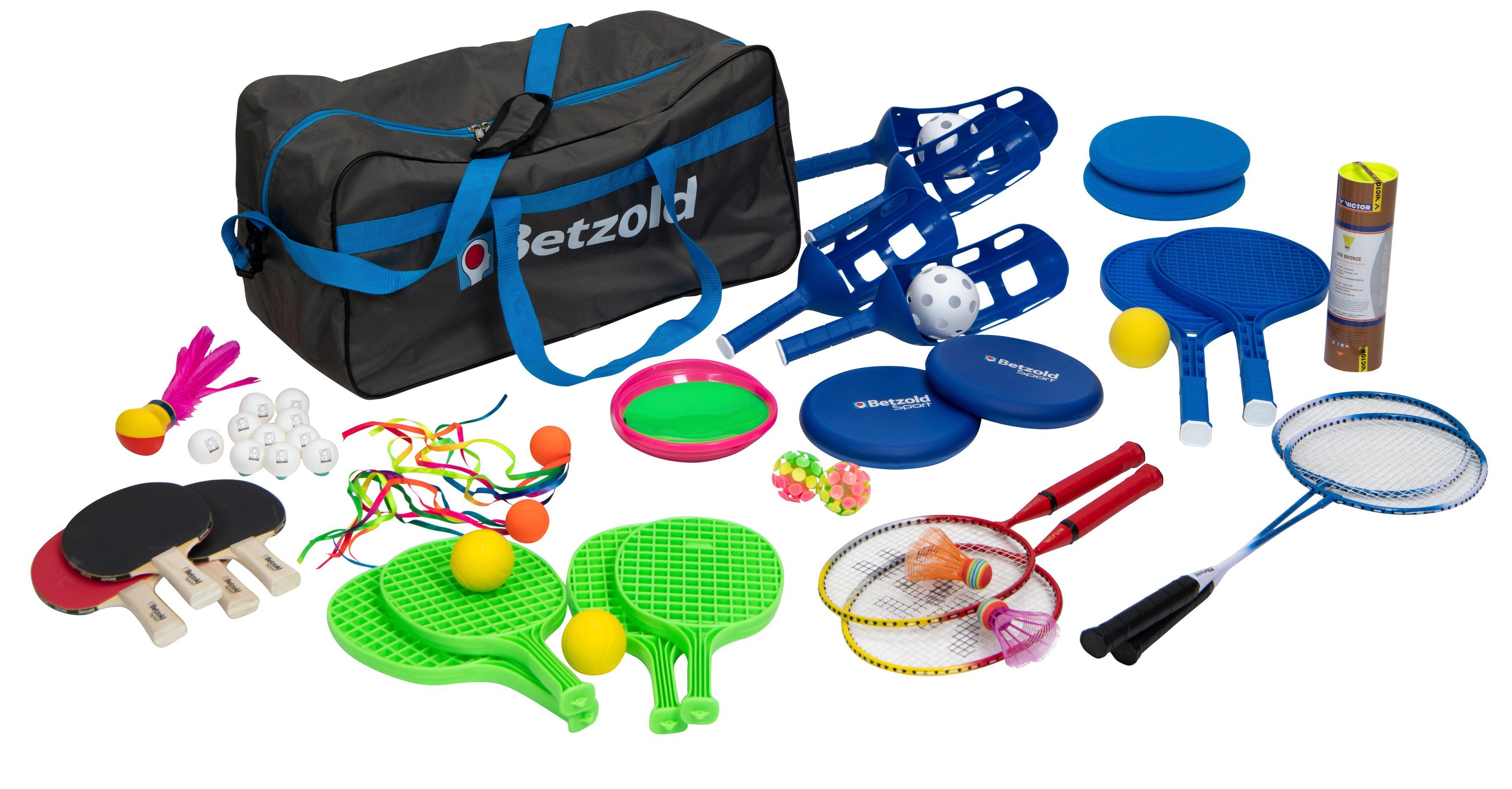Outdoor-Spielzeug Rückschlagspiele-Set mit Bigbag
