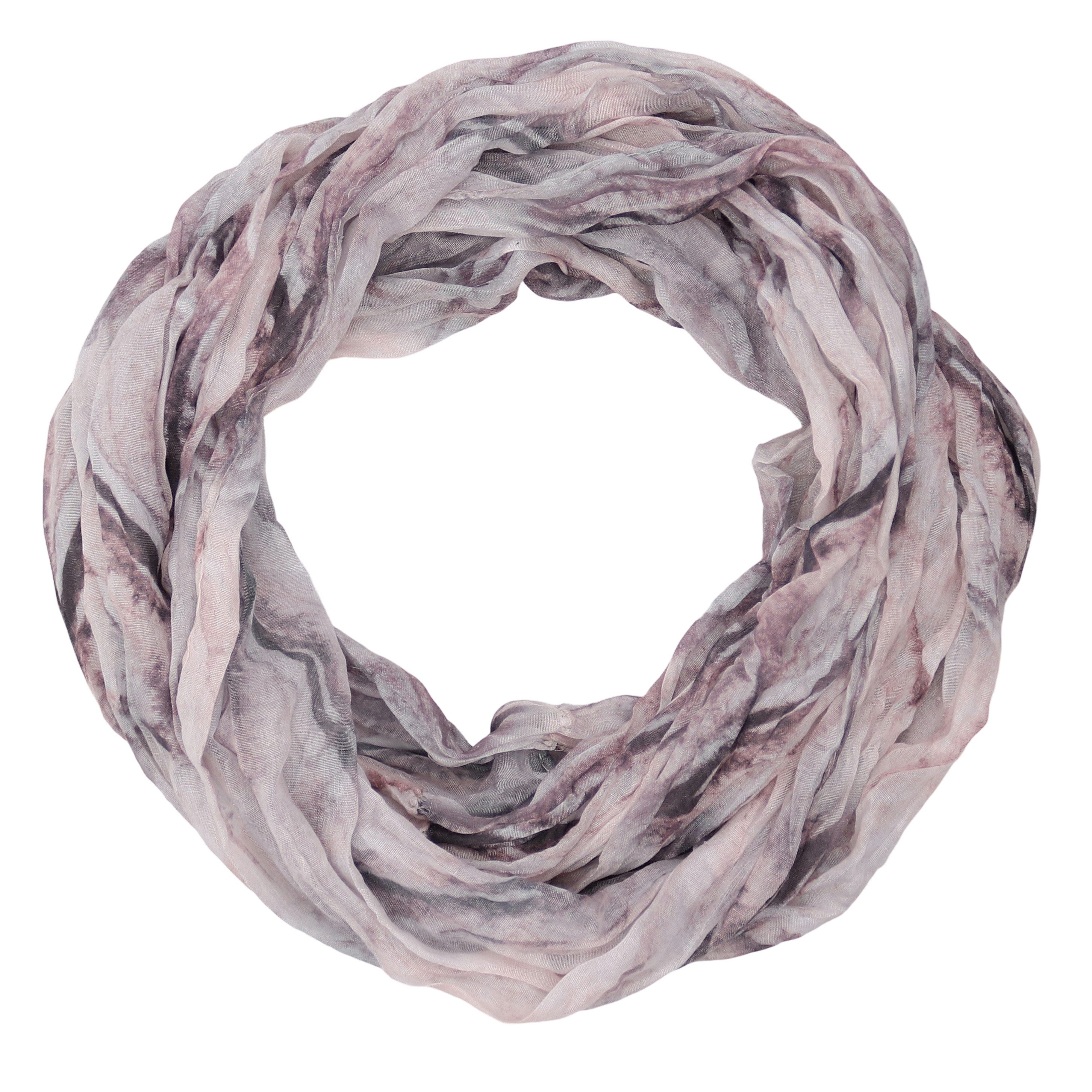 MIRROSI Loop Damen Schal mit Regenbogen-Muster Weich, (Zweimal um den Hals günstig online kaufen