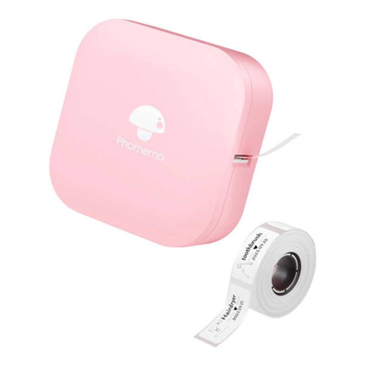 Phomemo Phomemo Q30 Tragbarer Bluetooth-Etikettendrucker Rosa Mini-Drucker