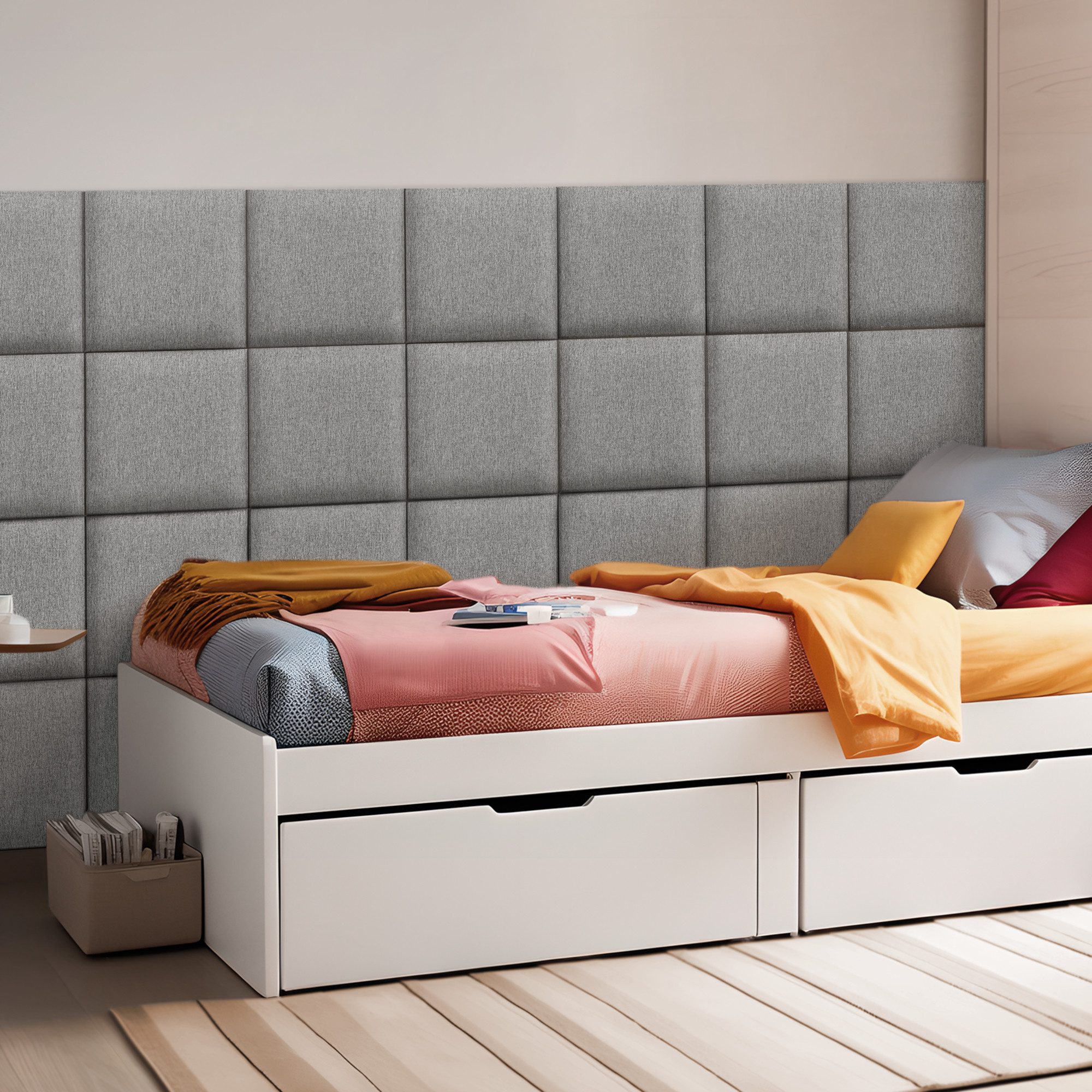 neu.haus Wandpolster, (Set, 4 Stück), »Carpino« günstig online kaufen