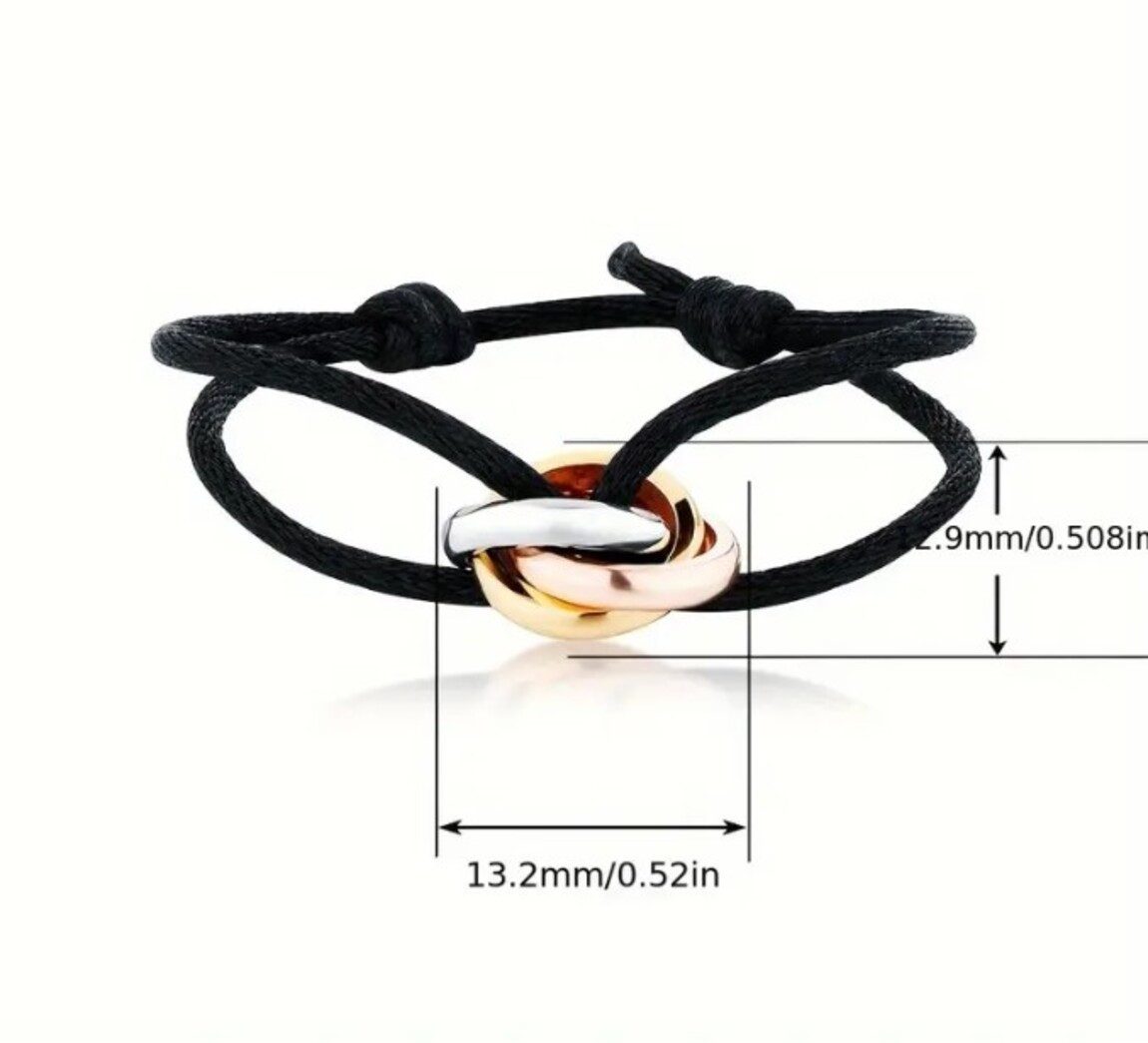 Lale Collection® Armband Edelstahl-Armband Gold Silber günstig online kaufen