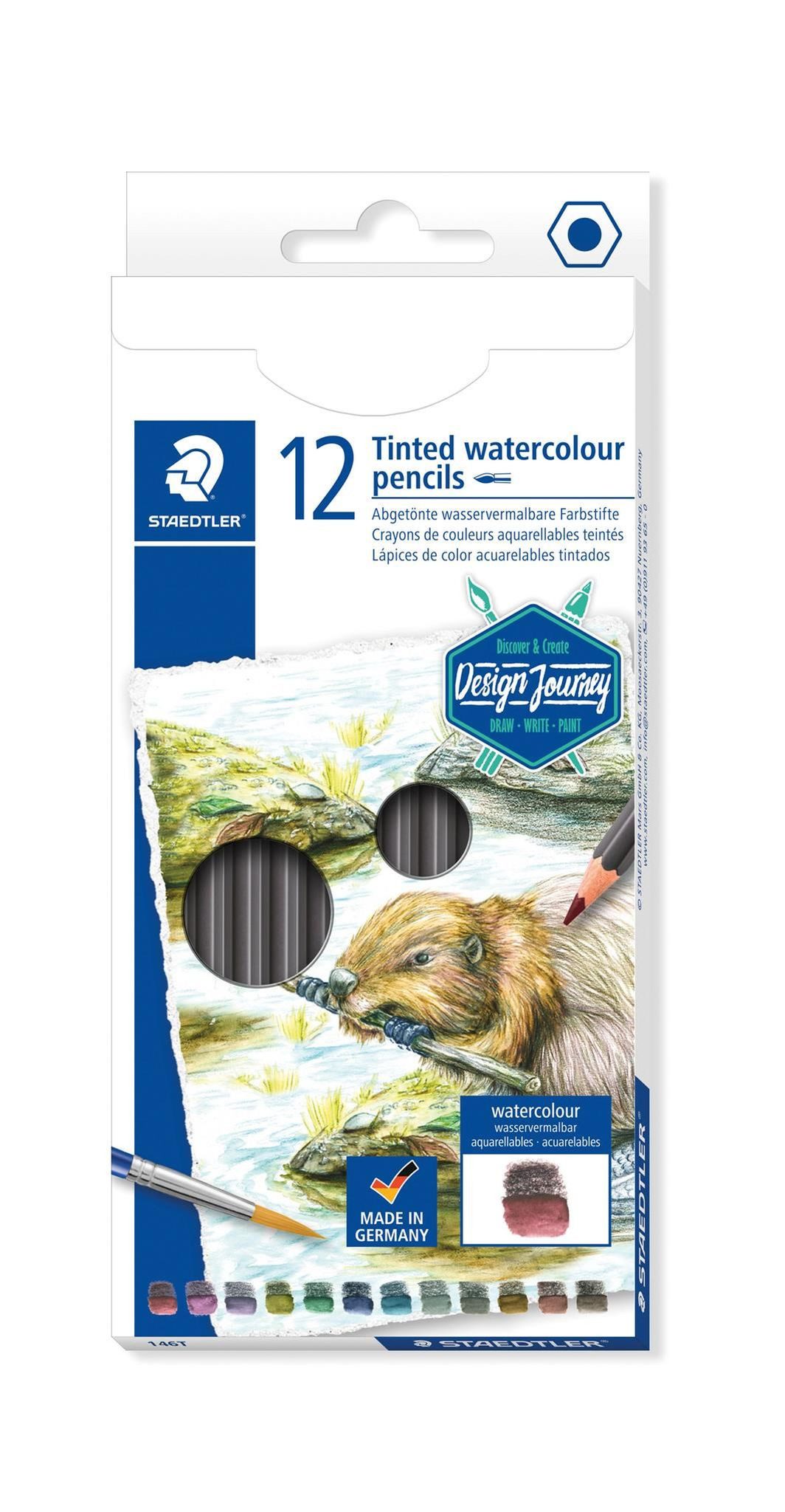 STAEDTLER Buntstift Staedtler Farbstift tinted 12 ST 100% PEFC