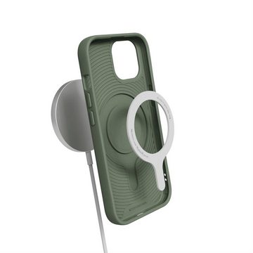 Woodcessories Handyhülle Woodcessories Bio Case MagSafe für iPhone 15 Plus - Midnight Green