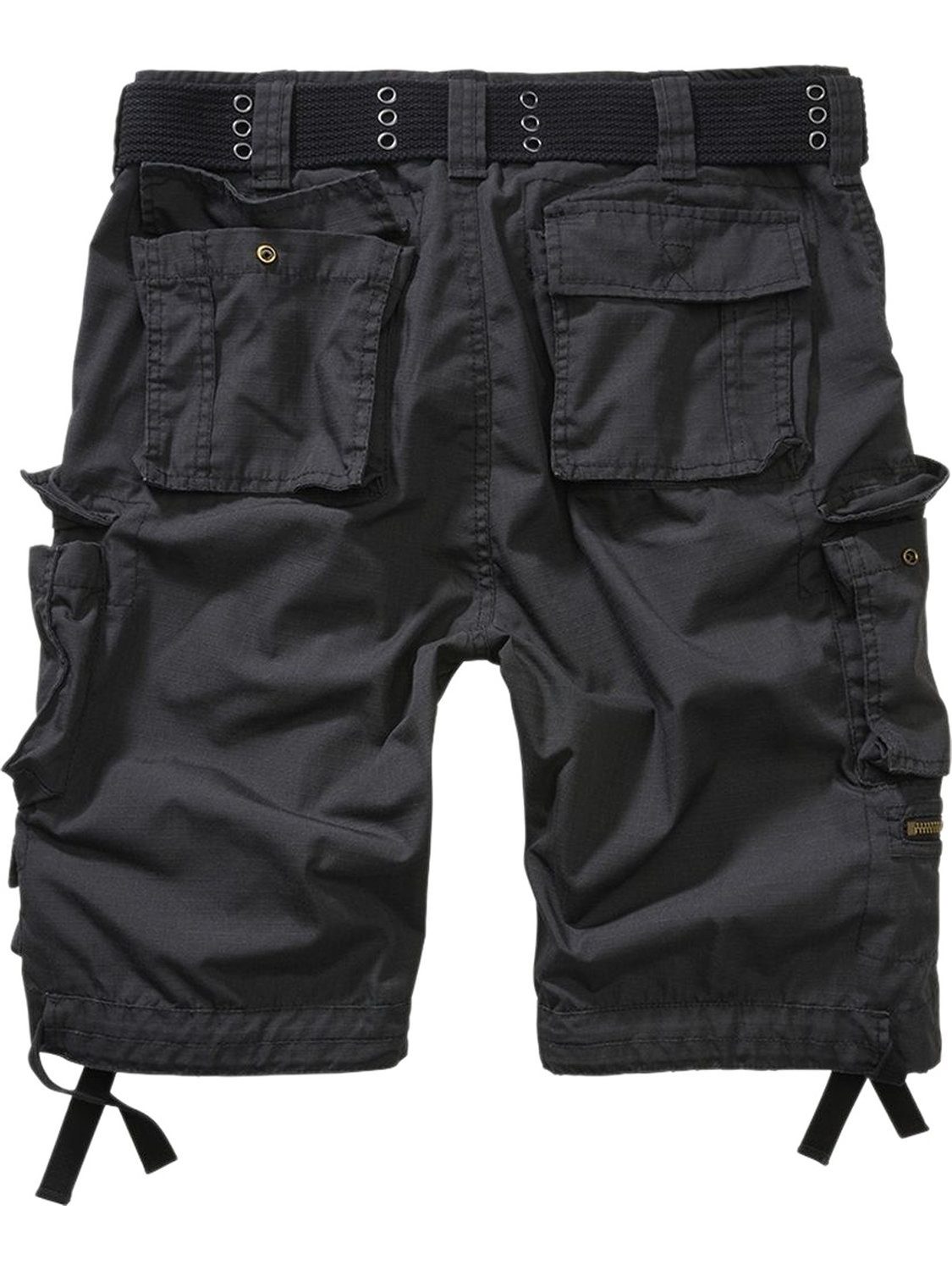 Brandit Shorts Savage Ripstop Shorts Beintaschen und zwei aufgesetzte Minipockets, integrierter Gürtel – Bild 2 von 5