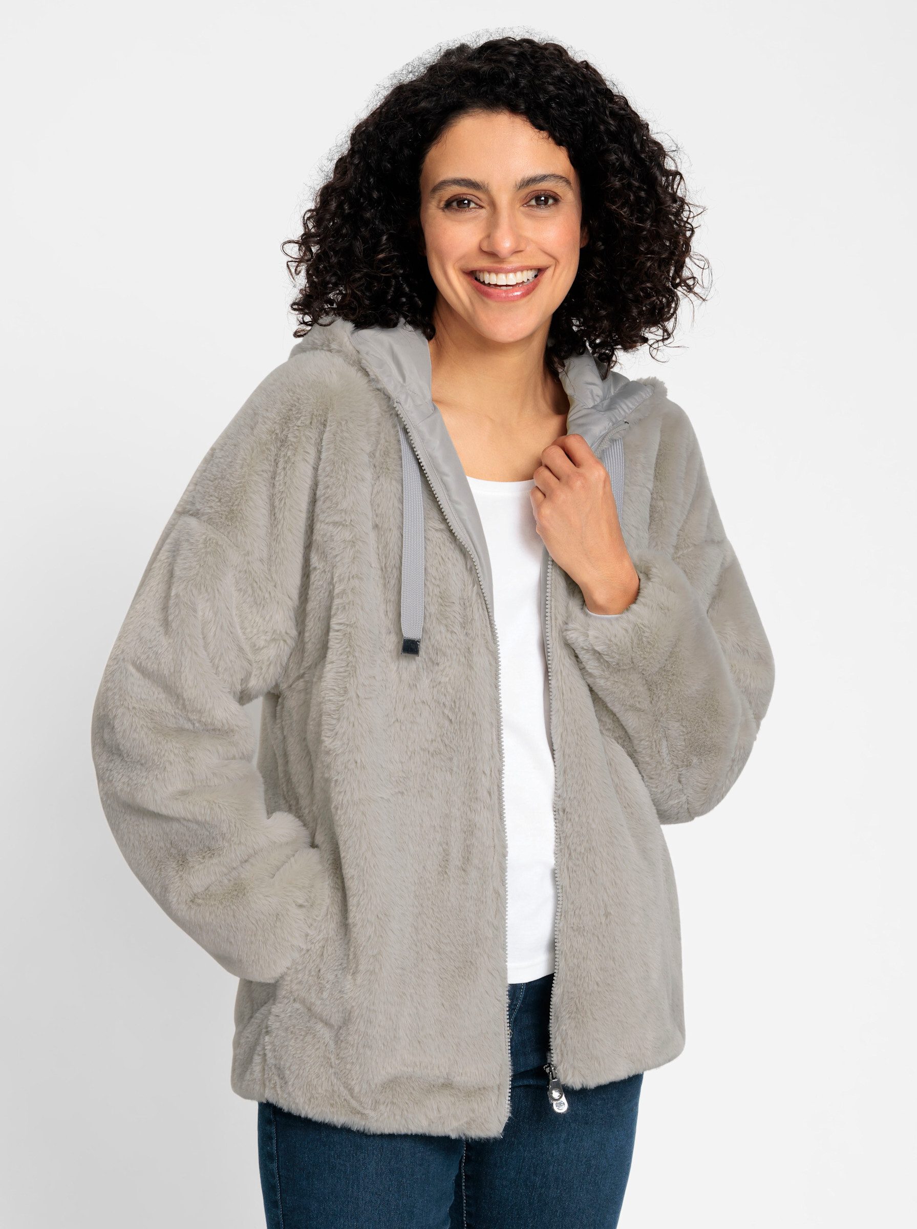 Witt Allwetterjacke Fellimitatjacke . günstig online kaufen