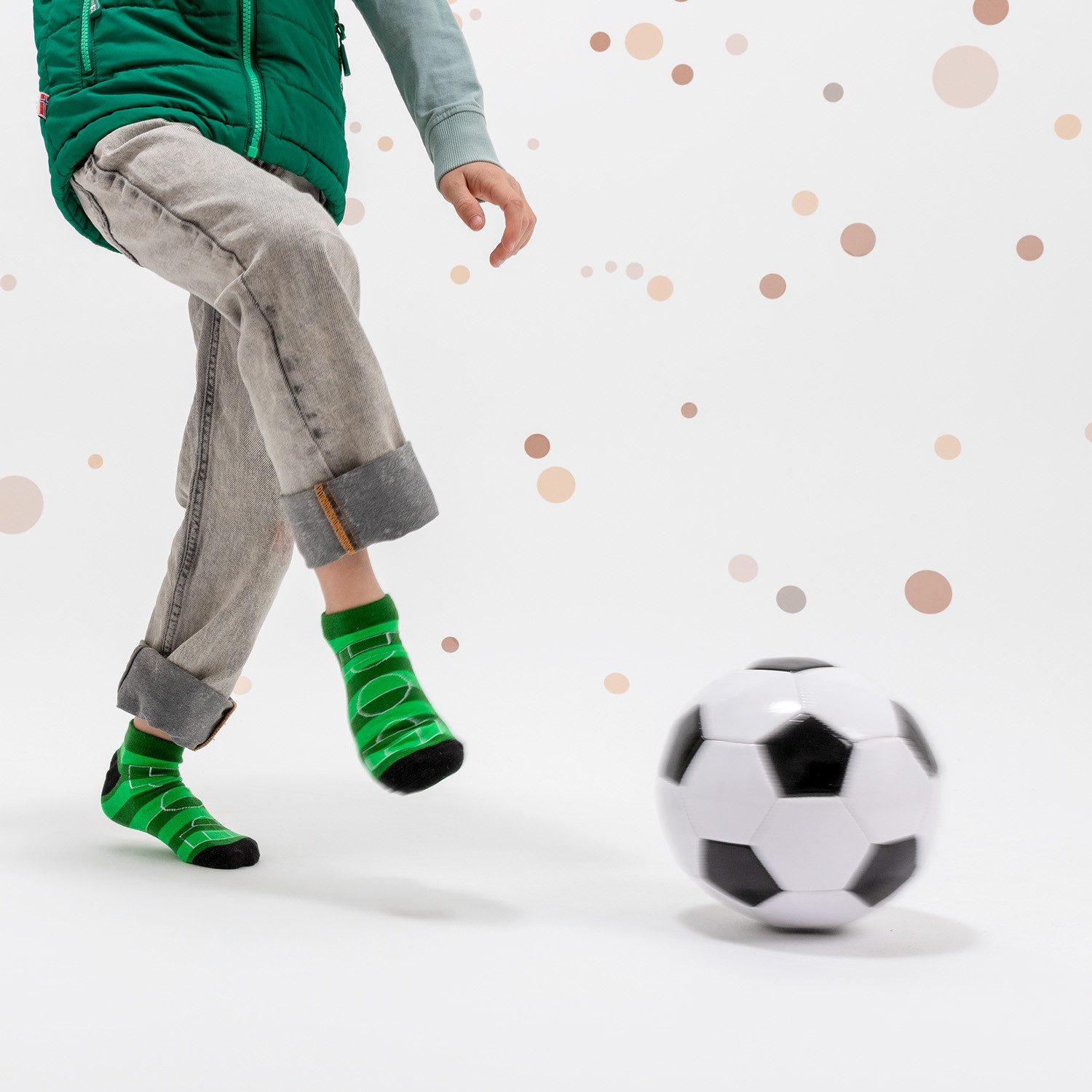 OCCULTO Sneakersocken Kinder Sneaker Socken Motive 10er Pack (Modell: Motivo) (10-Paar)