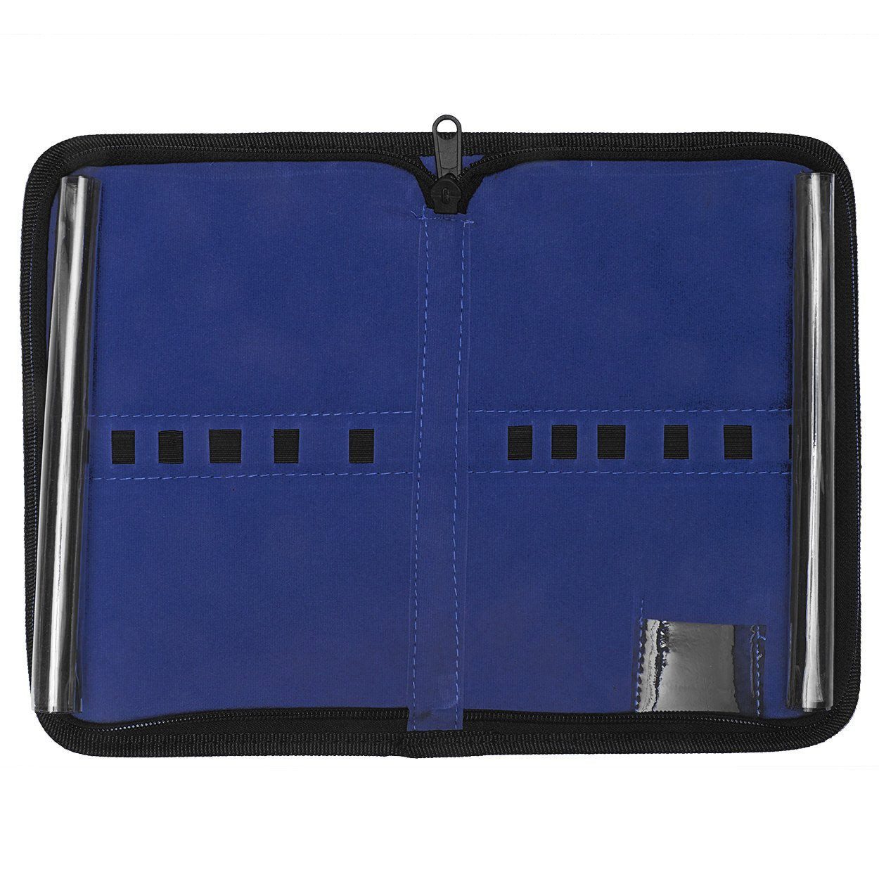 May Nagelschere Kleine Tasche mit 12 Laschen zur Aufbewahrung von z.B. Nagelscheren