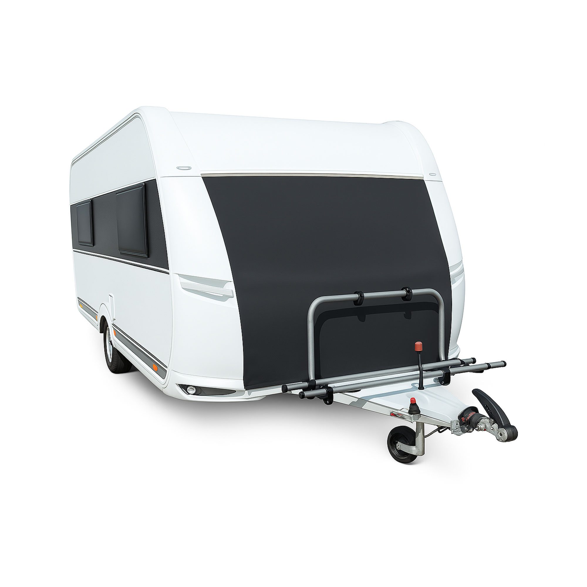 deiwo Wohnwagenschutzhülle deiwo® Bugschutzplane für Wohnwagen 180x160 cm – Wetterfest Befestigun (nicht zutreffend, nicht zutreffend)