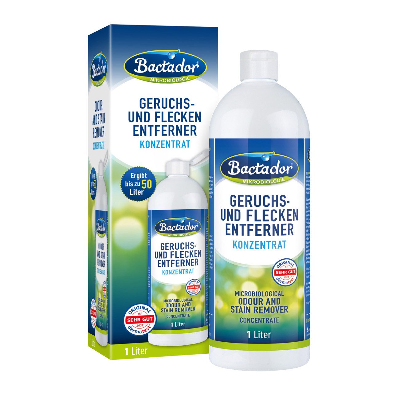 Bactador Bactador Geruchs- und Fleckenentferner Konzentrat Fleckentferner