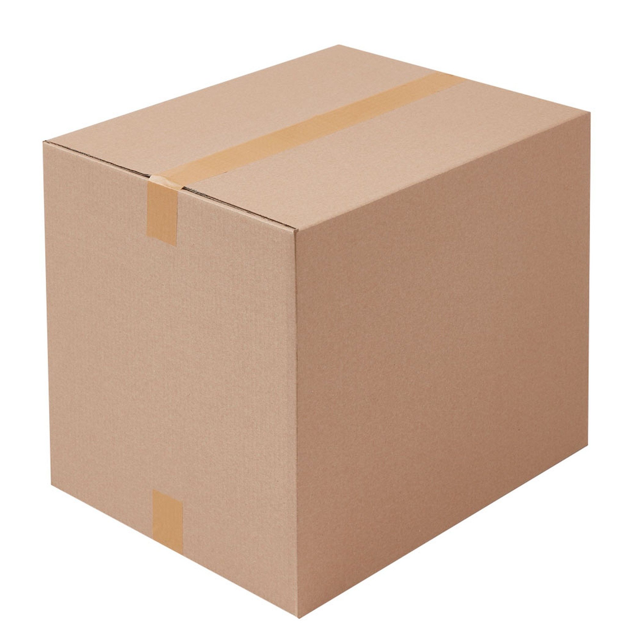 BB-Verpackungen Versandkarton Faltkarton 30/20cm, 2-wellig, 430 mm x 310 mm x 300/200 mm, 60 Stück