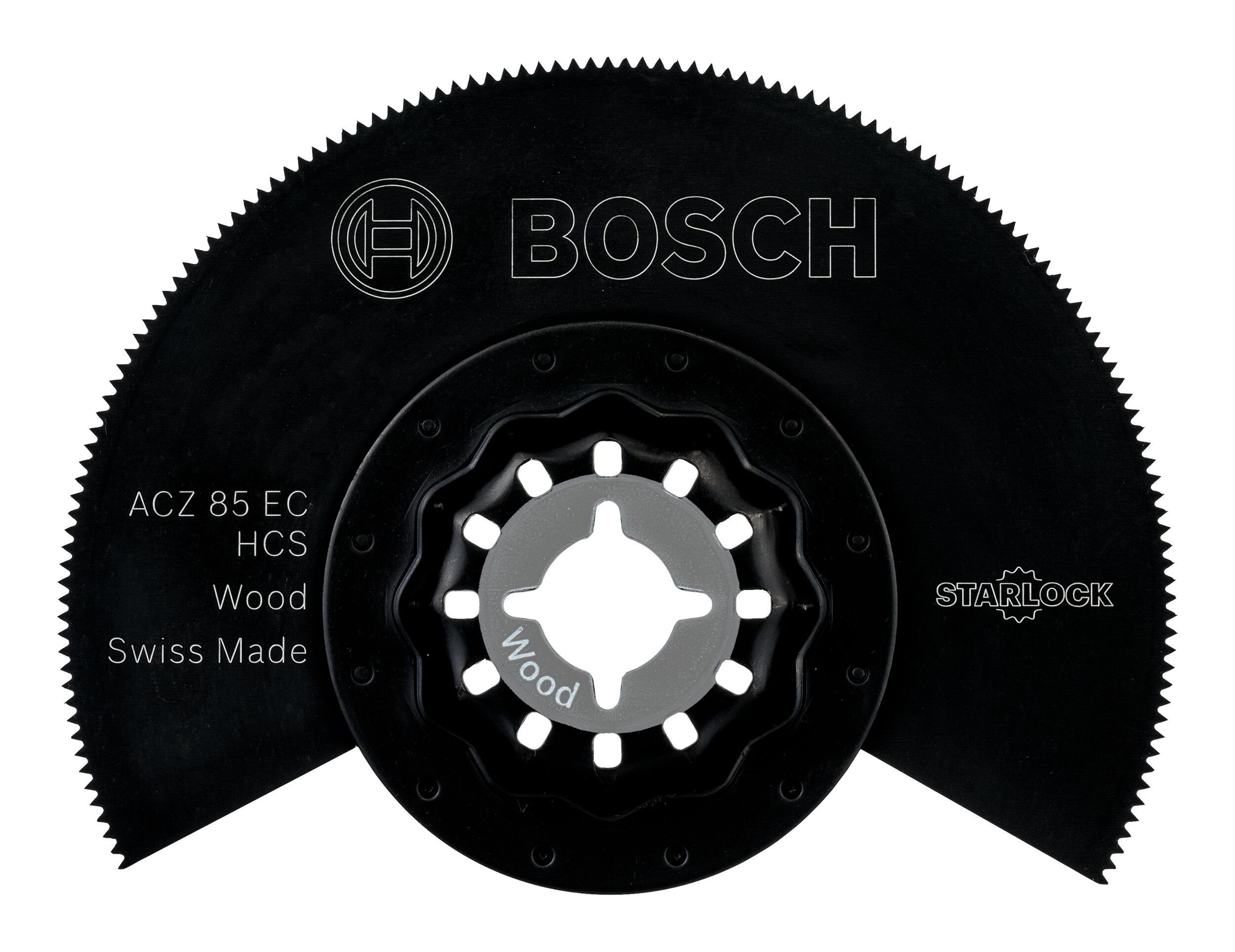 Stück), 85 Segmentsägeblatt ACZ 85 BOSCH Wood - EC - 10er-Pack (10 mm HCS