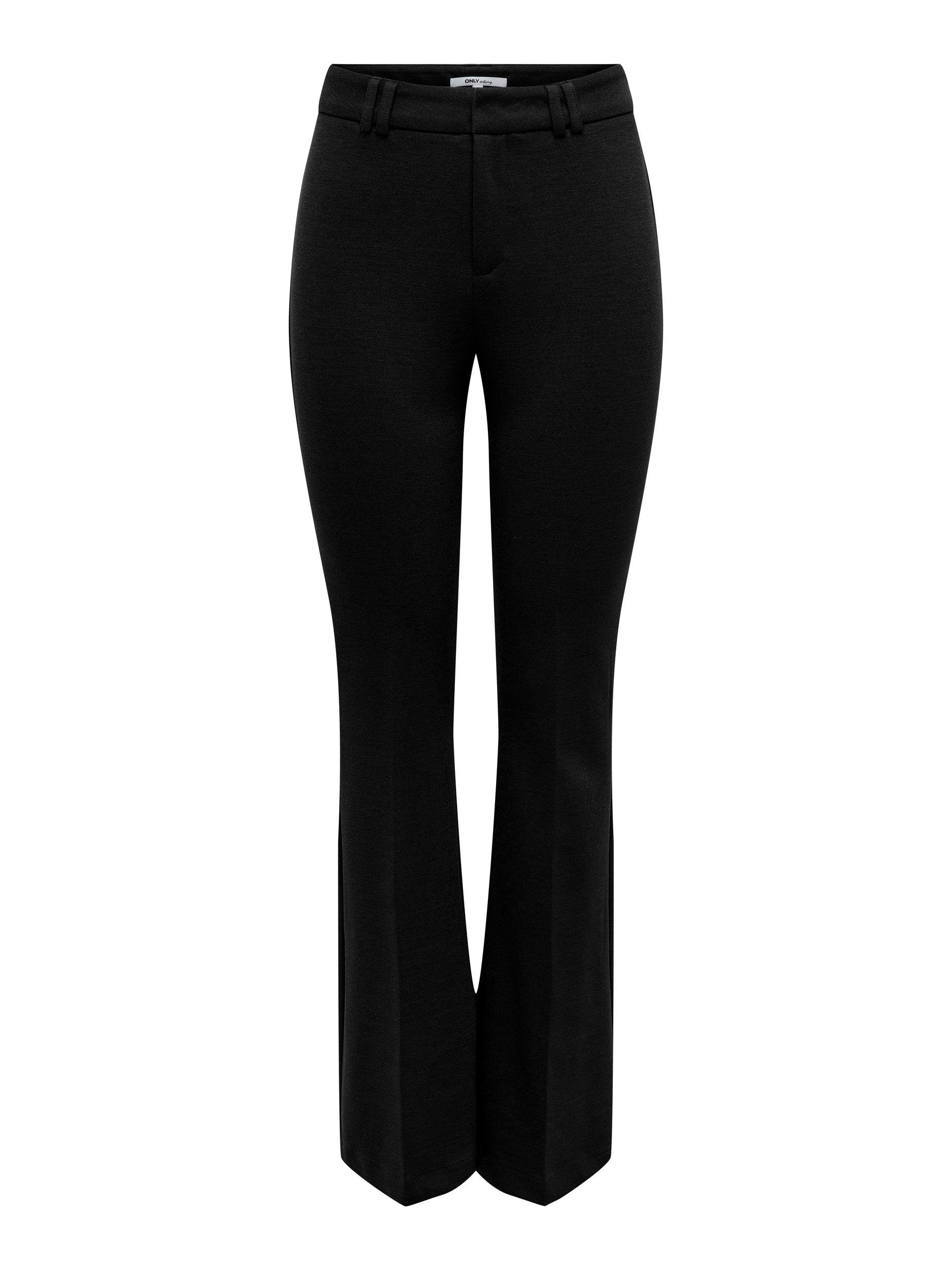 Anzughose Black ONLY ONLPEACH FLARED PANT NOOS MW TLR