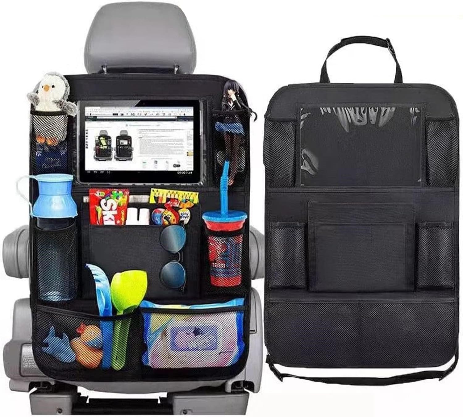 Heyork Auto-Rückenlehnentasche Rückenlehnenschutz Organizer Auto Rücksitz Organizer Wasserdichter