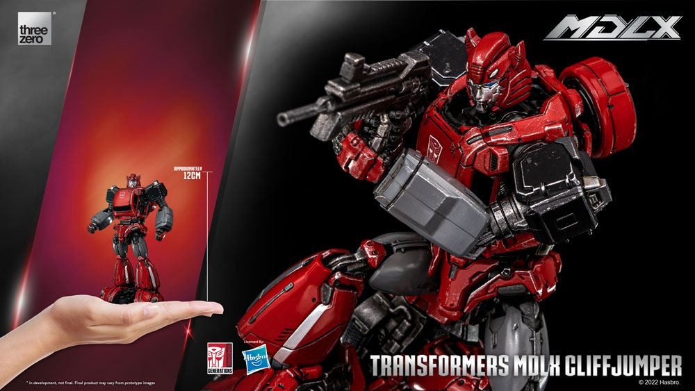 ThreeZero Actionfigur TRANSFORMERS MDLX CLIFFJUMPER PX SMALL SCALE ARTICULATED ACTIONFIGUR