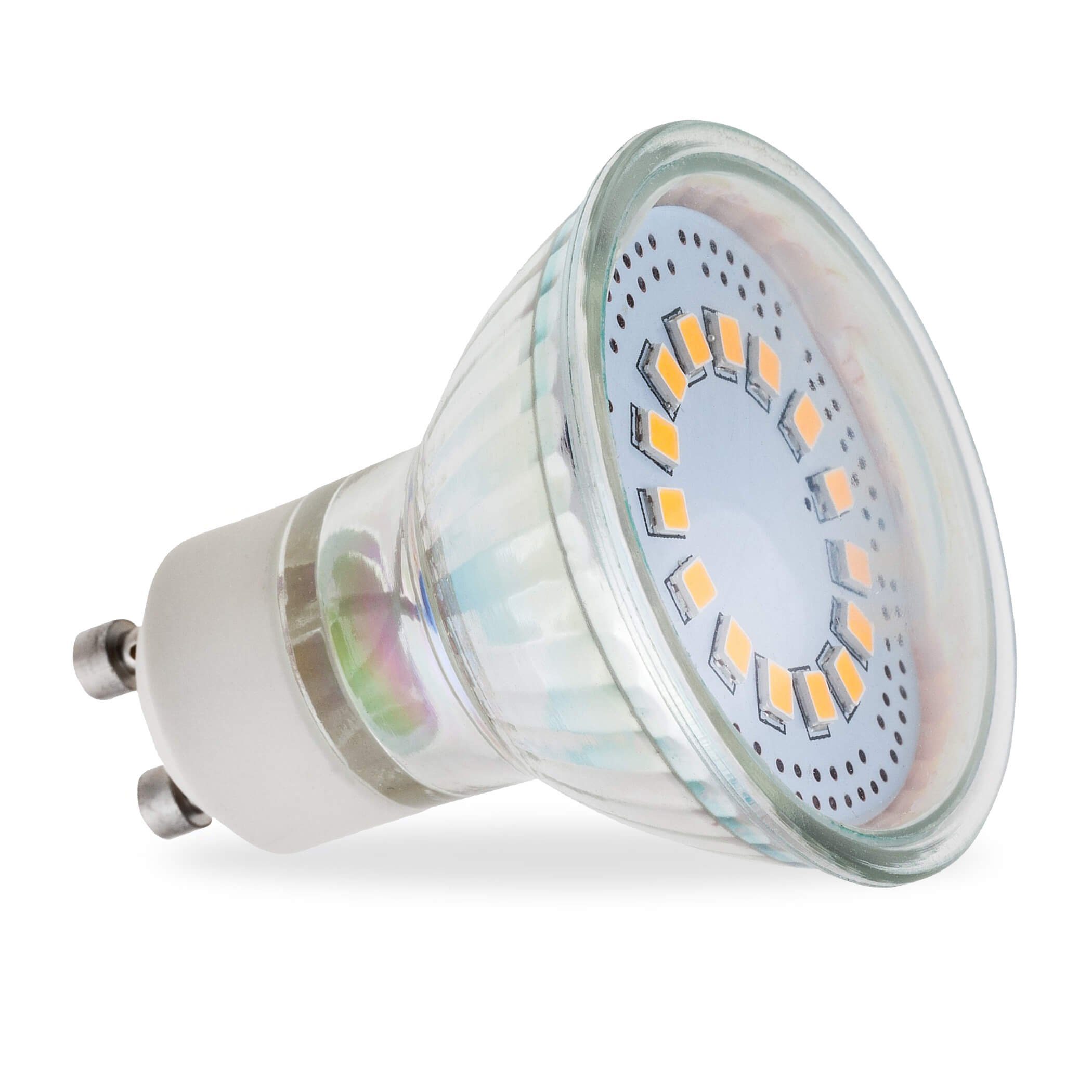 SEBSON LED 3,5W, Einbaustrahler 65mm LED Lochdurchmesser Alu inkl. GU10 Einbaustrahler