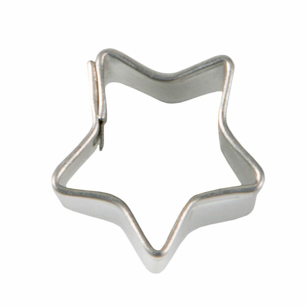 STÄDTER Ausstechform Stern Mini, Edelstahl