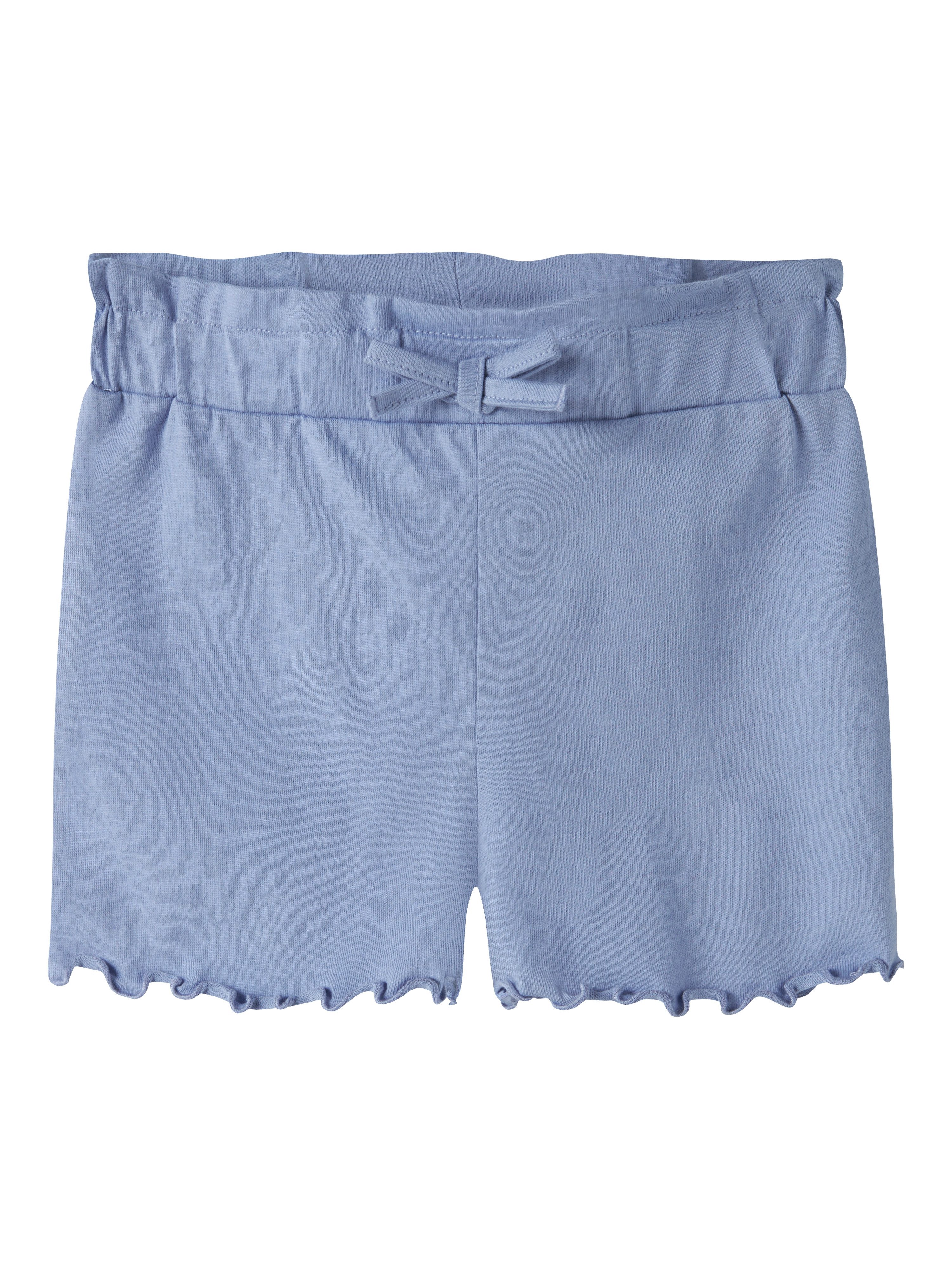 Name It Shorts NMFVIVIA SHORTS NOOS aus Baumwolle, elastischer Bund, mit gewelltem Saum, pflegeleicht