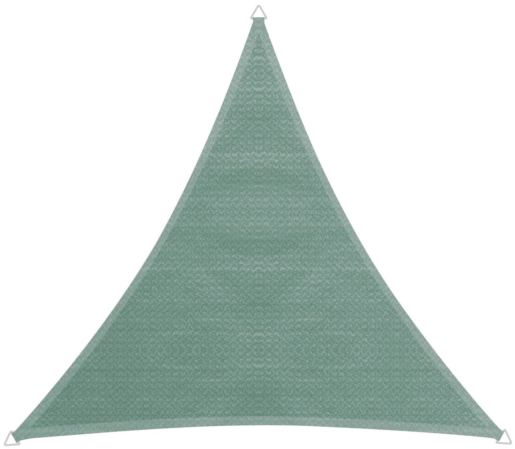 Windhager Sonnensegel Capri Dreieck, 4x4x4m, olive