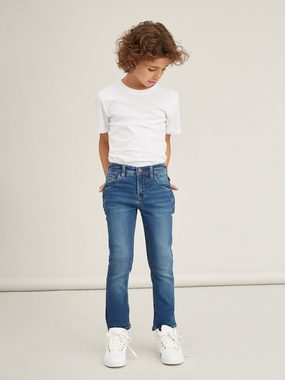 Name It 5-Pocket-Jeans Name It Jungen Stretch-Jeanshose aus Bio-Baumwolle