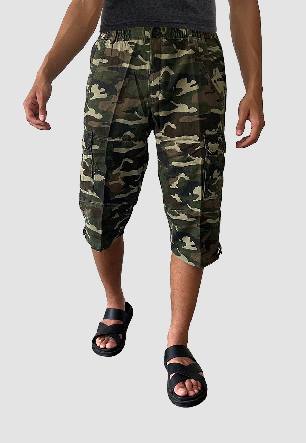 YSROMA Cargoshorts Cargo Kurze Freizeit Tarnoptik günstig online kaufen