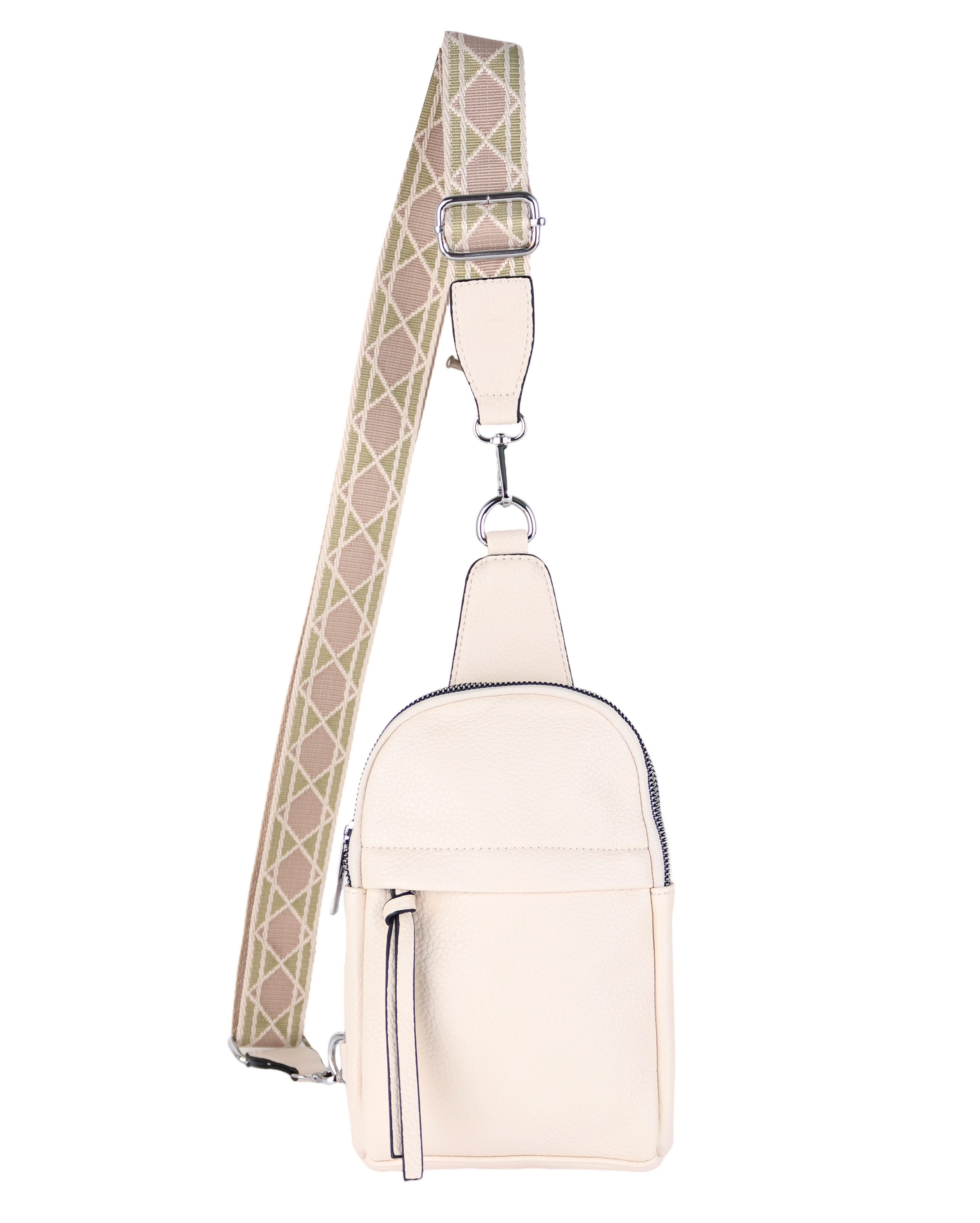 MIRROSI Umhängetasche Sling Bag,Brusttasche, Crossbody 15x22x5cm (für Ausflüge, Reisen, Wanderungen, und Partys), auch für die Verwendung als Rucksack oder Daypack geeignet