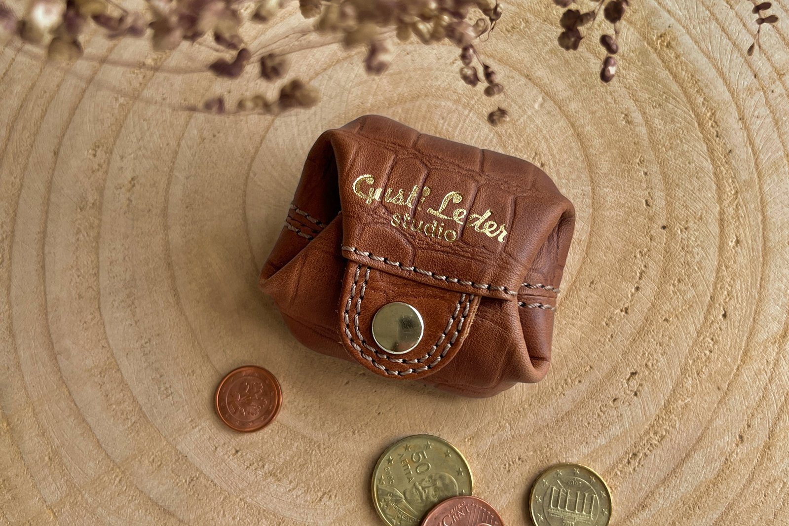 Gusti Leder Geldbörse Gusti Leder Portemonnaie Linus (Quadrat, 1-tlg., Quad günstig online kaufen