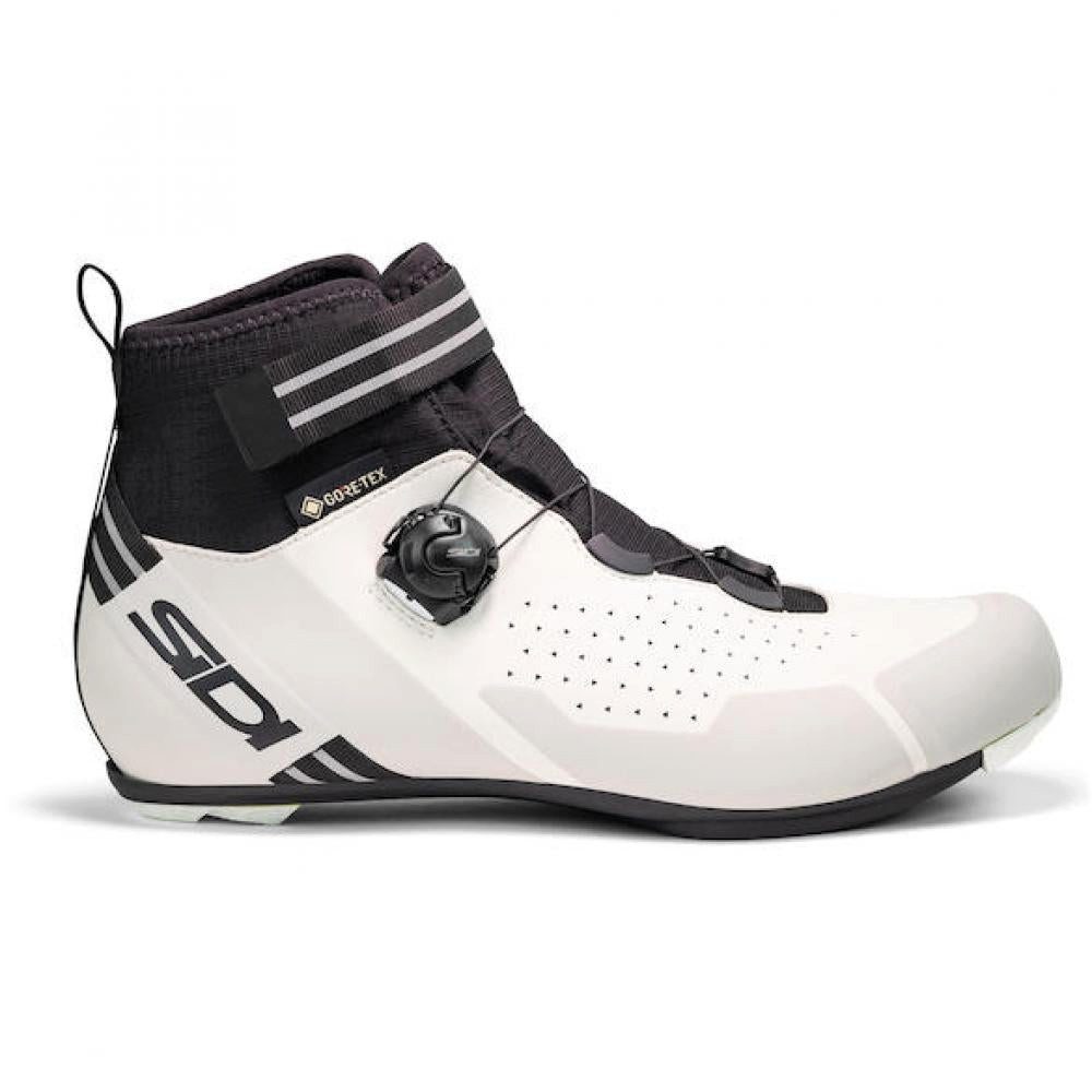 Sidi Sidi ROAD NIX white/black 50 Weiß/Schwarz - warmer Rennradschuh mit Go Fahrradschuh