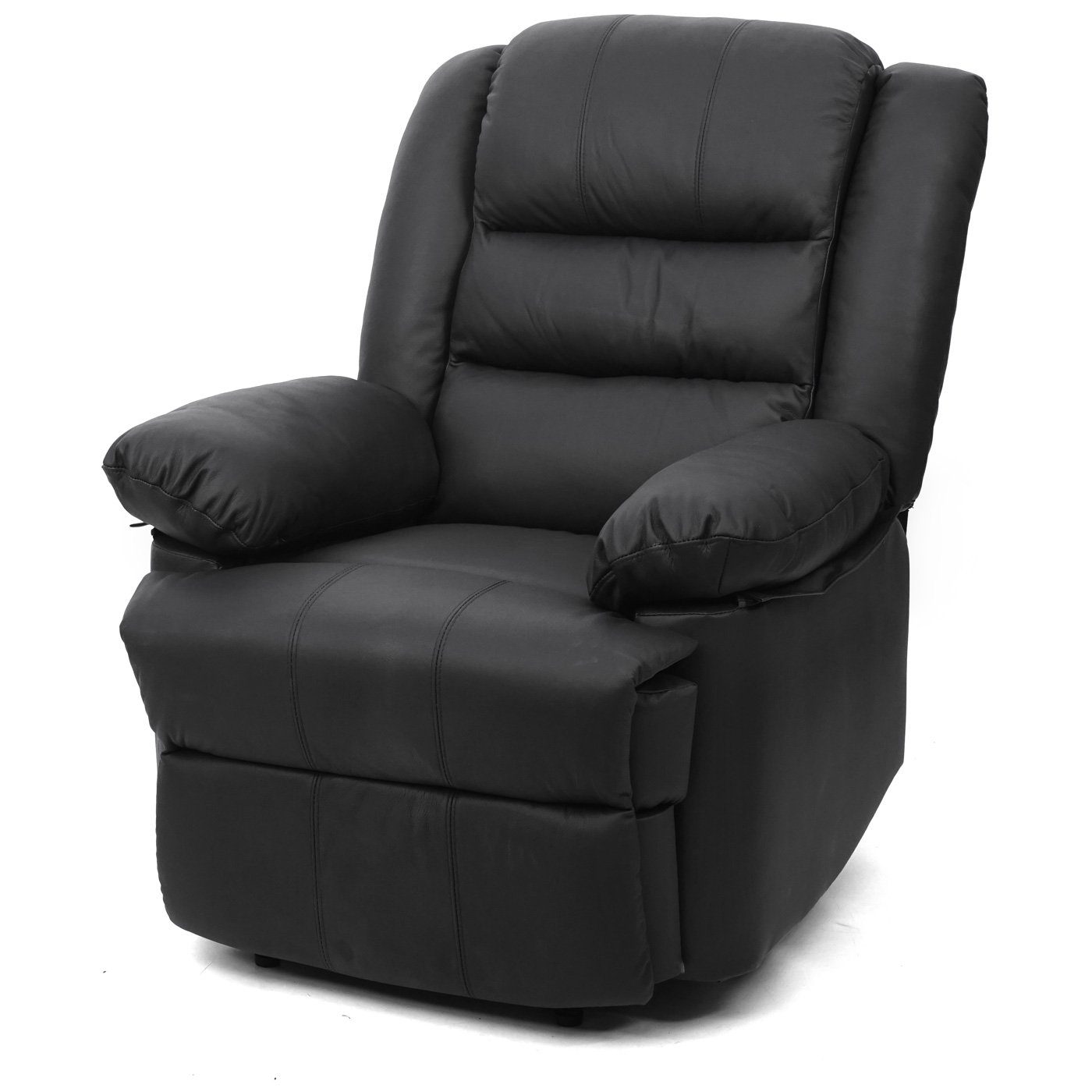 MCW Fußstütze 165 Liegefläche: MCW-G15, TV-Sessel Rückenfläche, schwarz cm, verstellbar, Liegefunktion Verstellbare