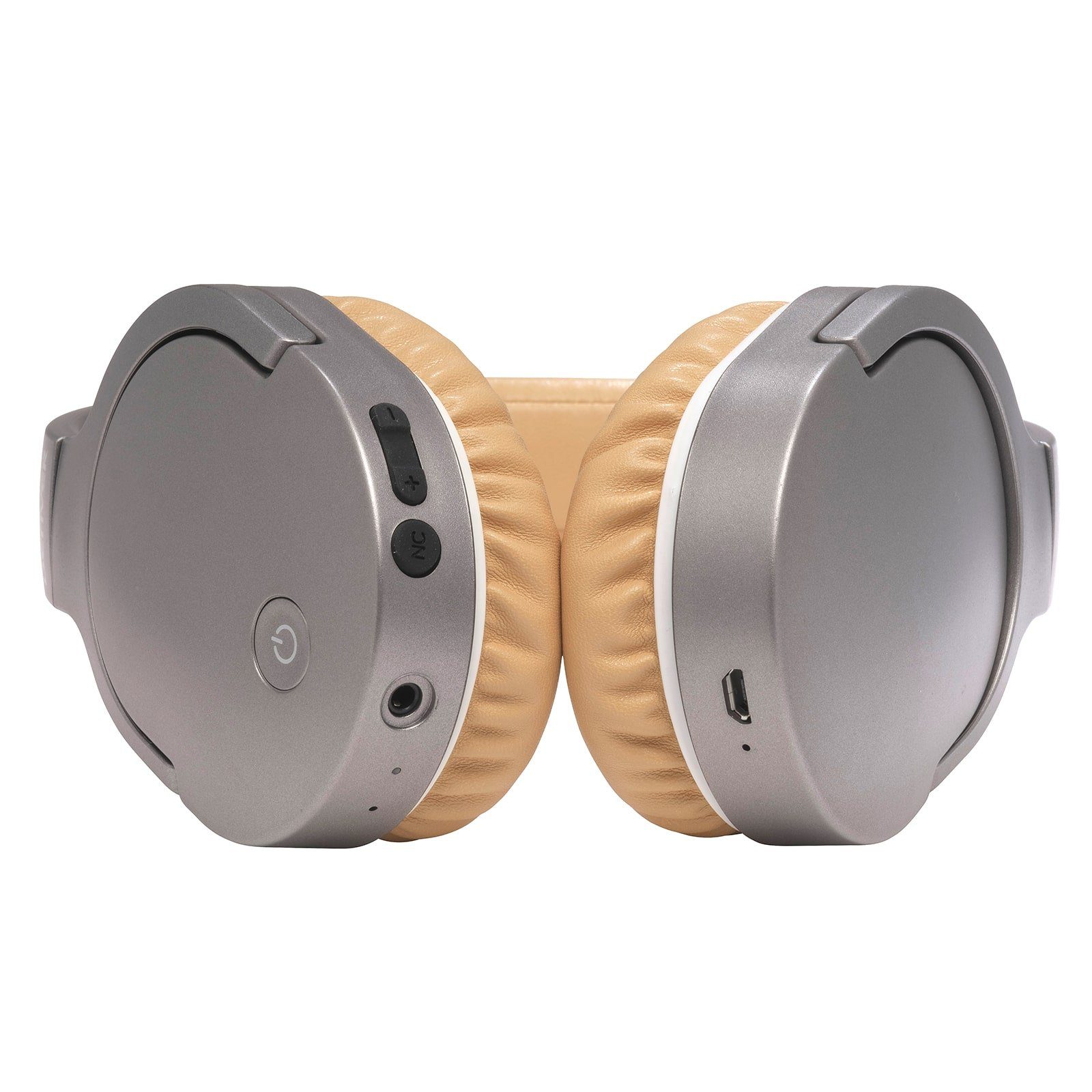 Over-Ear Bluetooth ANC Denver (Geräuschunterdrückung), Gepolstert) Kopfhörer BTN-207SAND Bluetooth, Mikrofon, (Mit